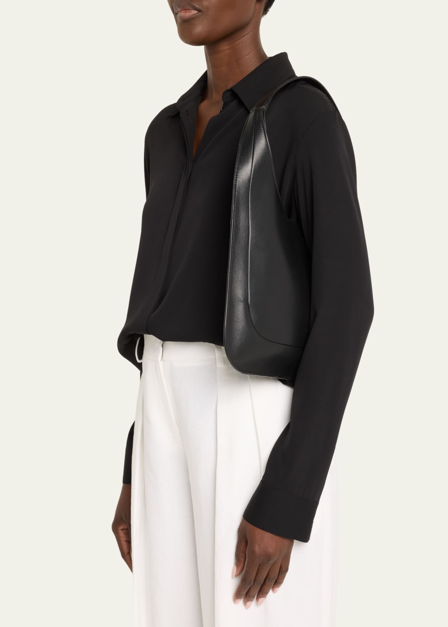Aesther Ekme Midi Leather Hobo Bag Image 2 of 4
