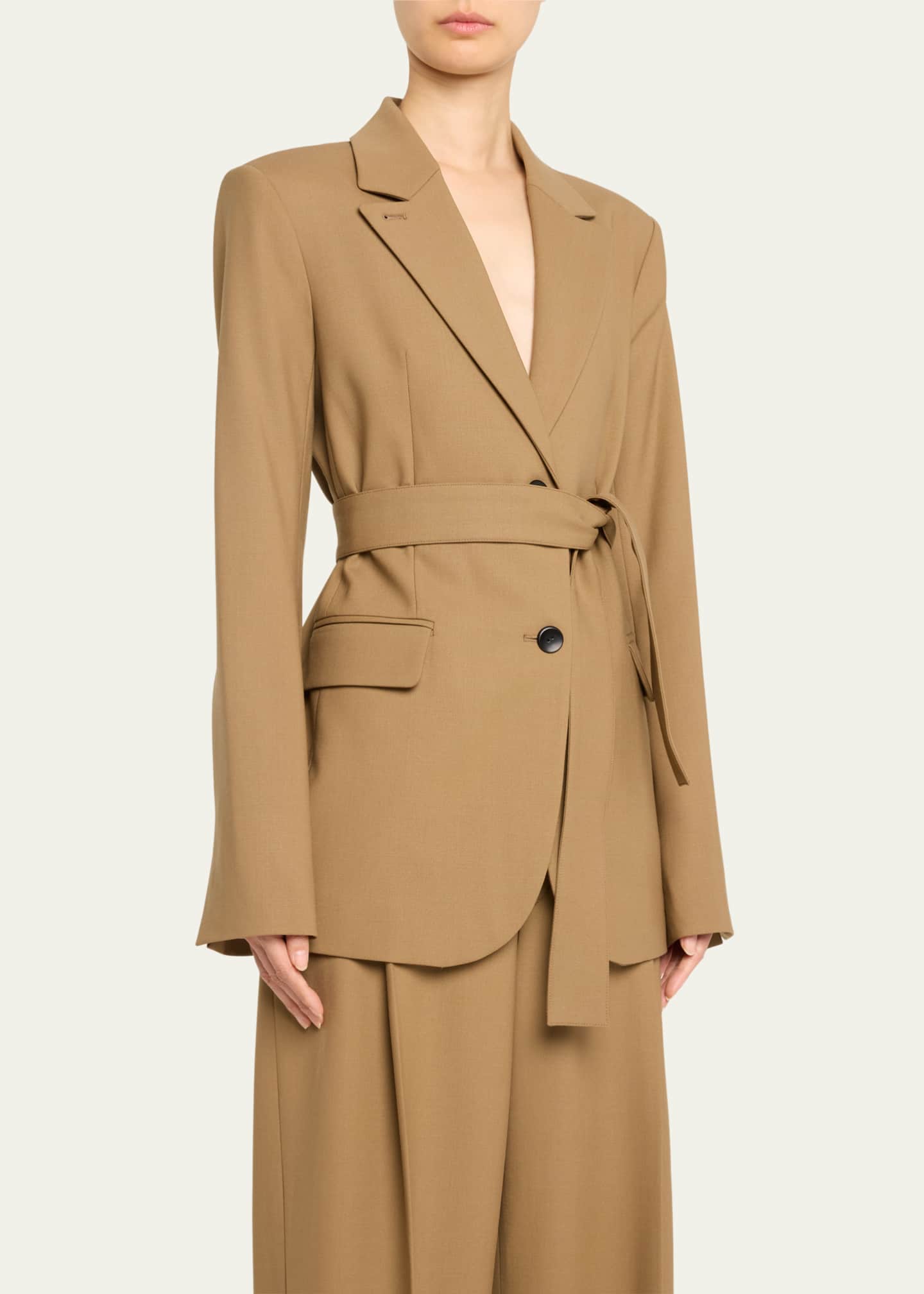 MARIA MCMANUS Belted Blazer Image 4 of 5