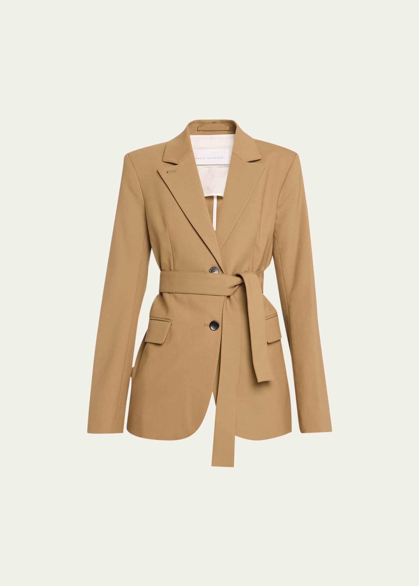 MARIA MCMANUS Belted Blazer Image 1 of 5