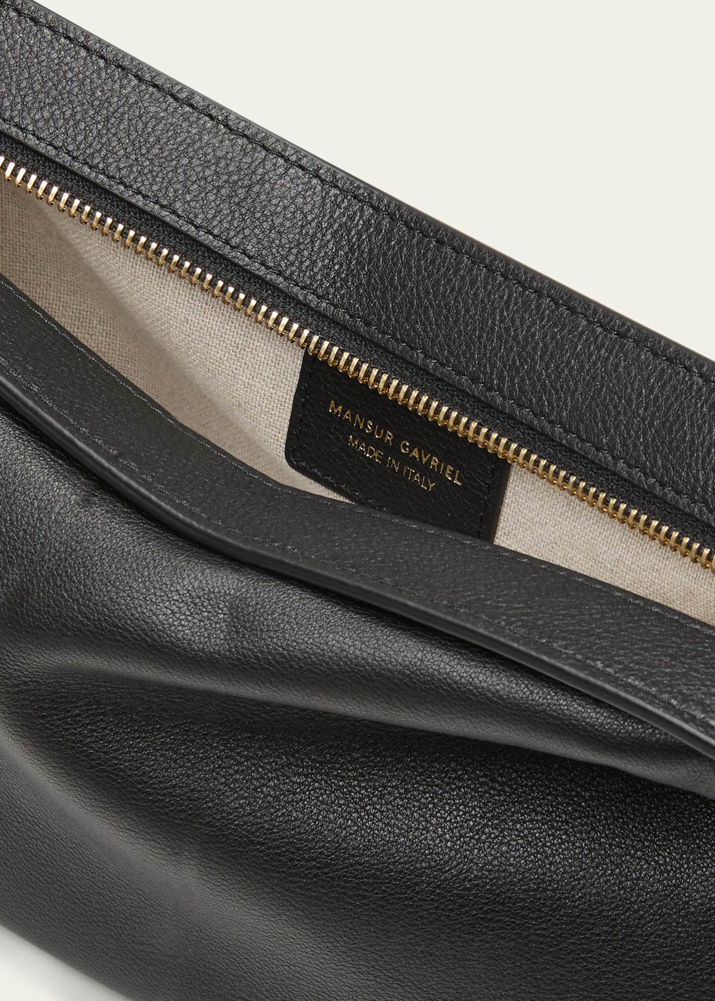 Mansur Gavriel Moon Sling Leather Crossbody Bag Image 4 of 6