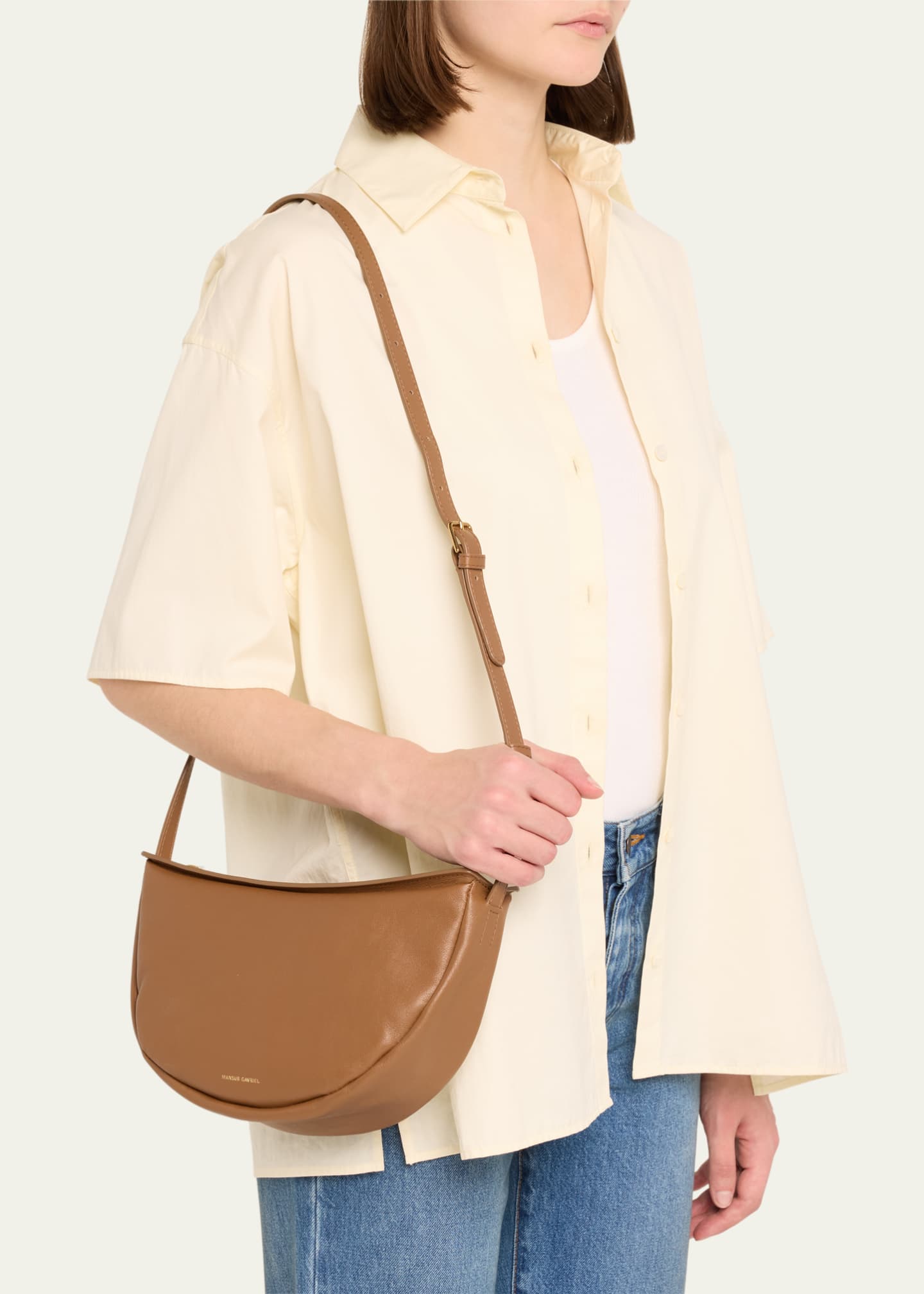 Mansur Gavriel マンサーガブリエル Moonclutch bag