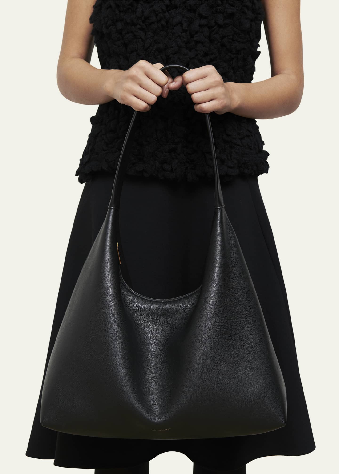 Mansur Gavriel Candy Maxi Leather Shoulder Bag - Bergdorf Goodman