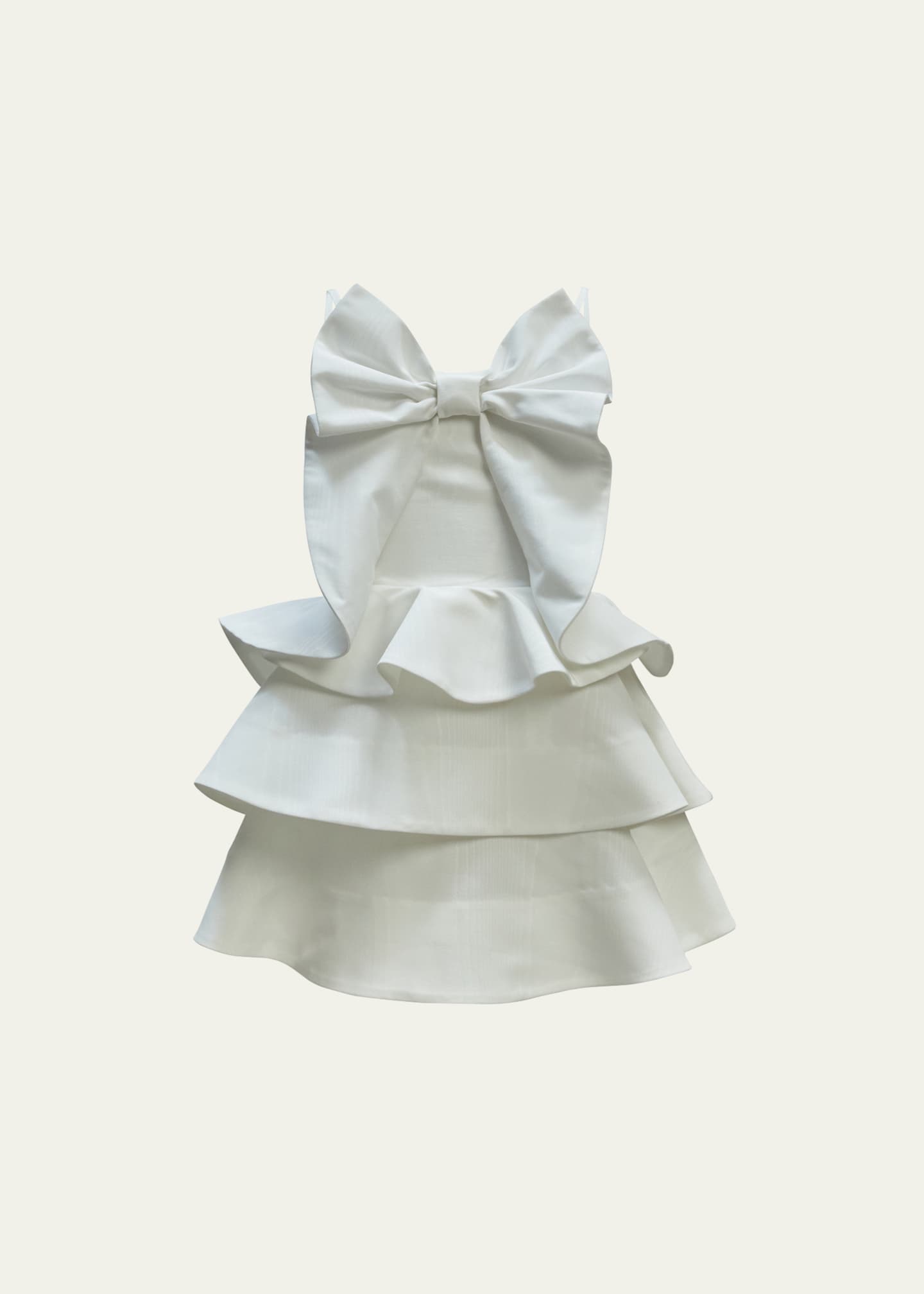 Tulip bow dress top
