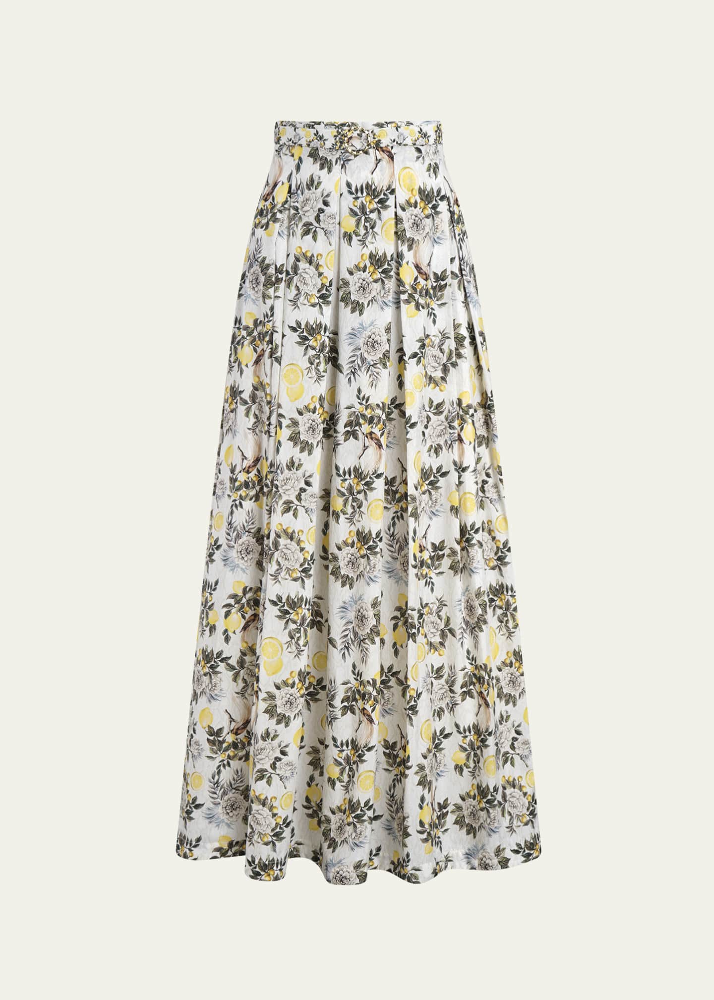 Aqua Blu Australia Clementine Pleated Maxi Skirt Bergdorf Goodman