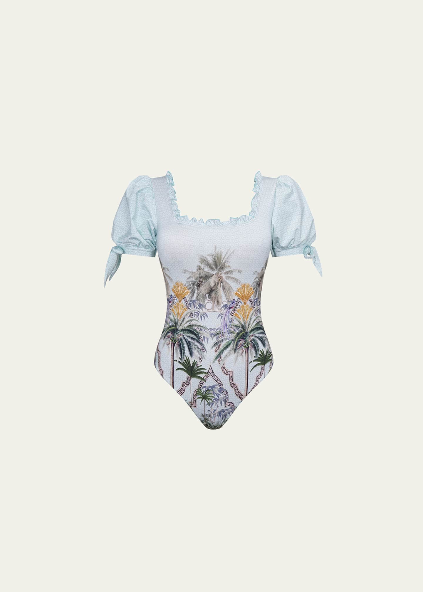 Aqua Blu Australia Palmilla Joanna OnePiece Swimsuit Bergdorf Goodman