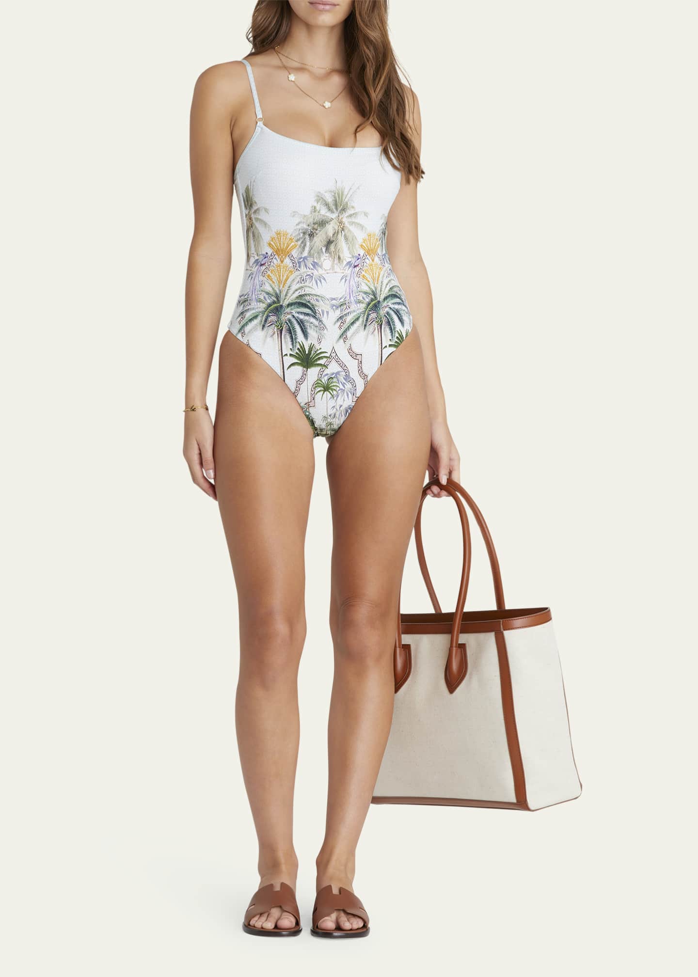 Aqua Blu Australia Palmilla Gabrielle One-Piece Swimsuit (DD-G Cup) Image 2 of 4