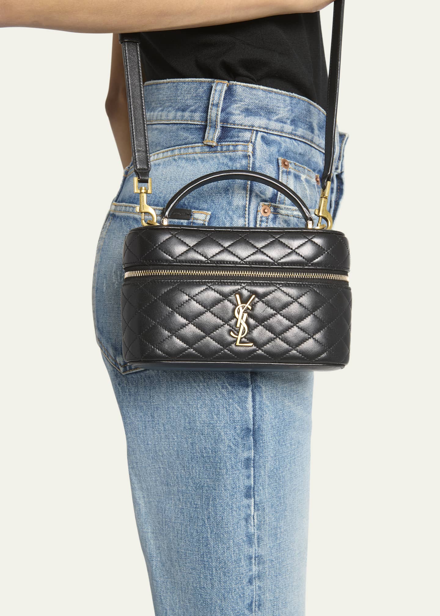 Vanity mini sales top handle bag