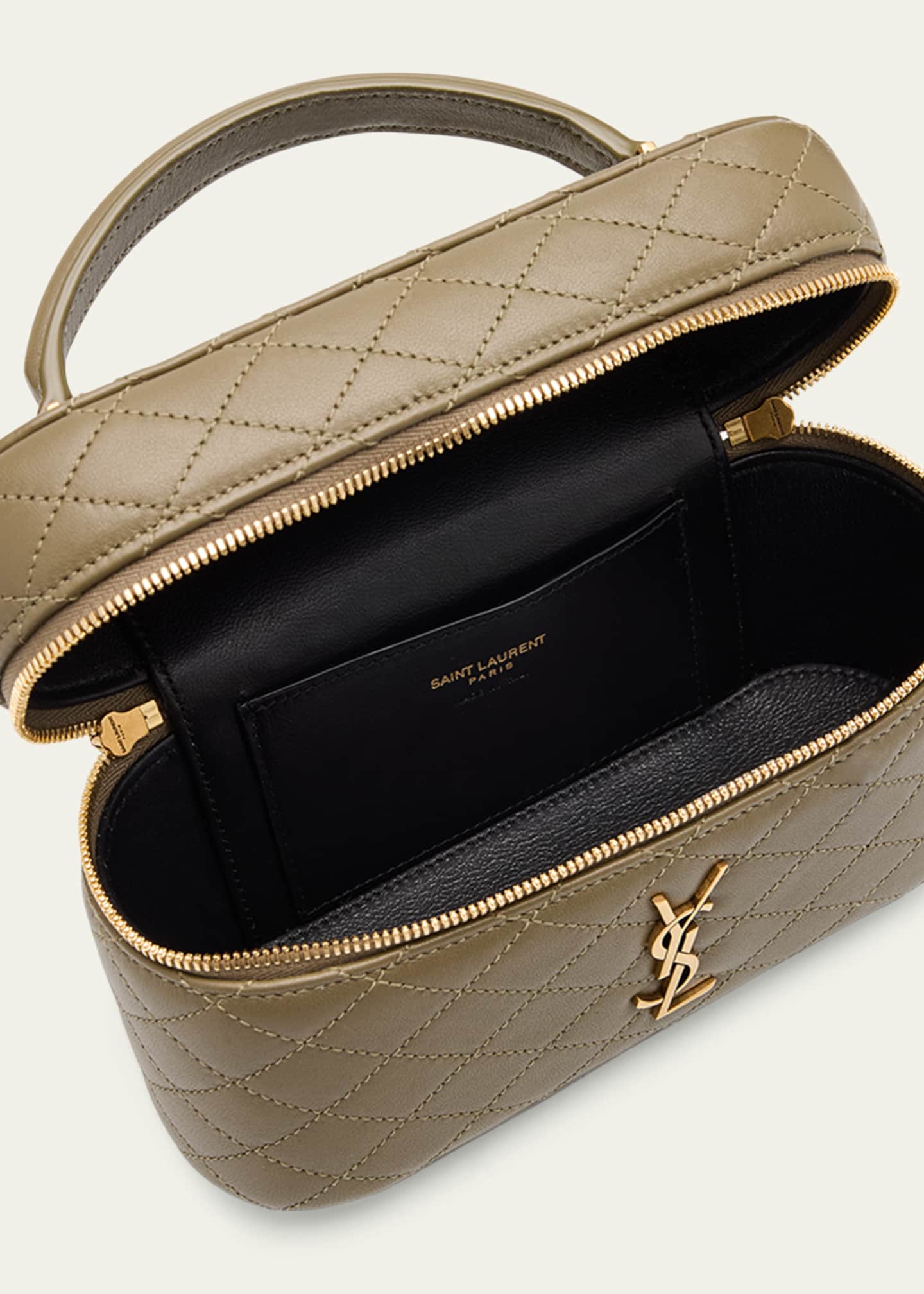 Saint Laurent Gaby Vanity Quilted Leather Bag - Bergdorf Goodman