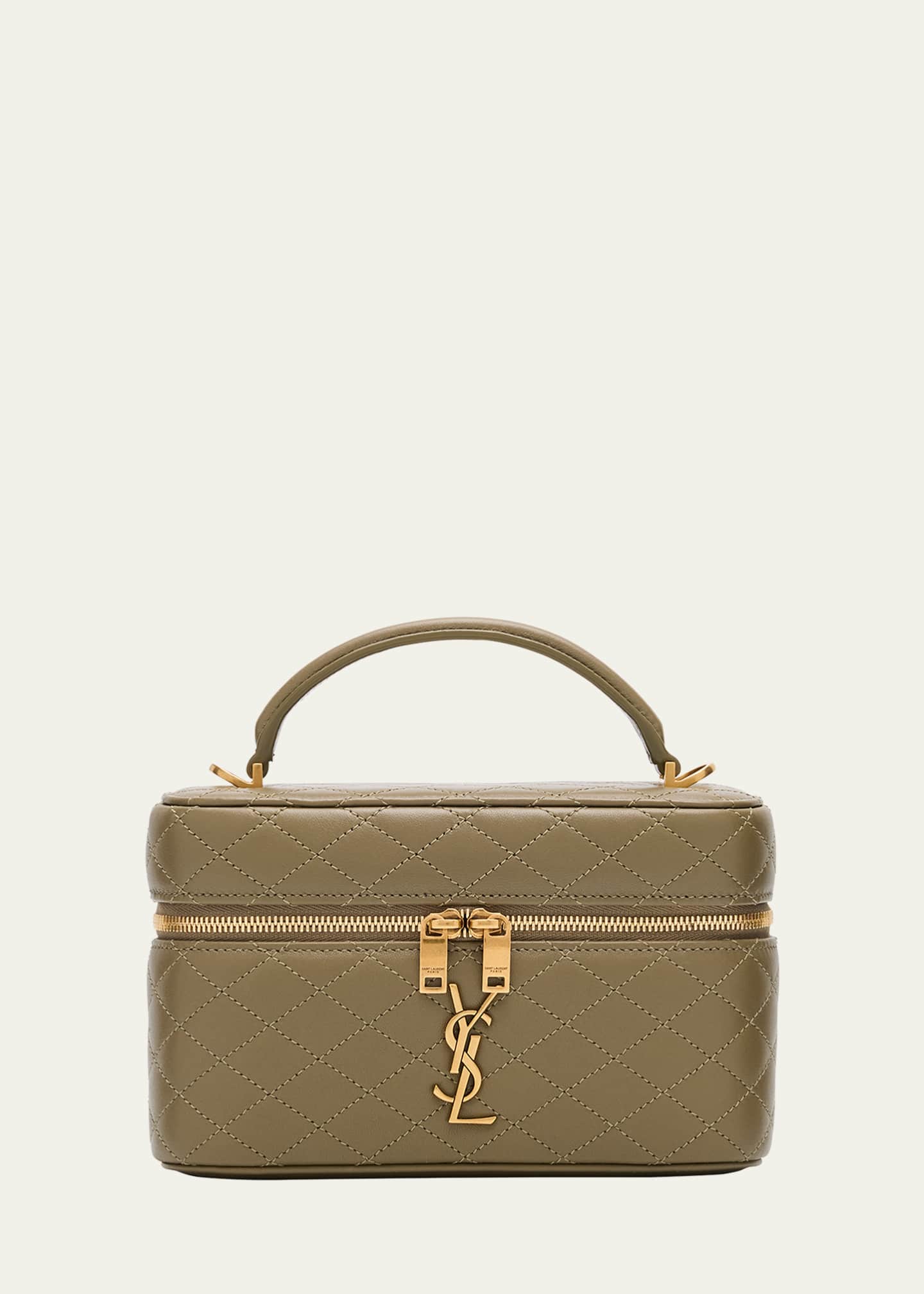 Saint Laurent Gaby Vanity Quilted Leather Bag - Bergdorf Goodman