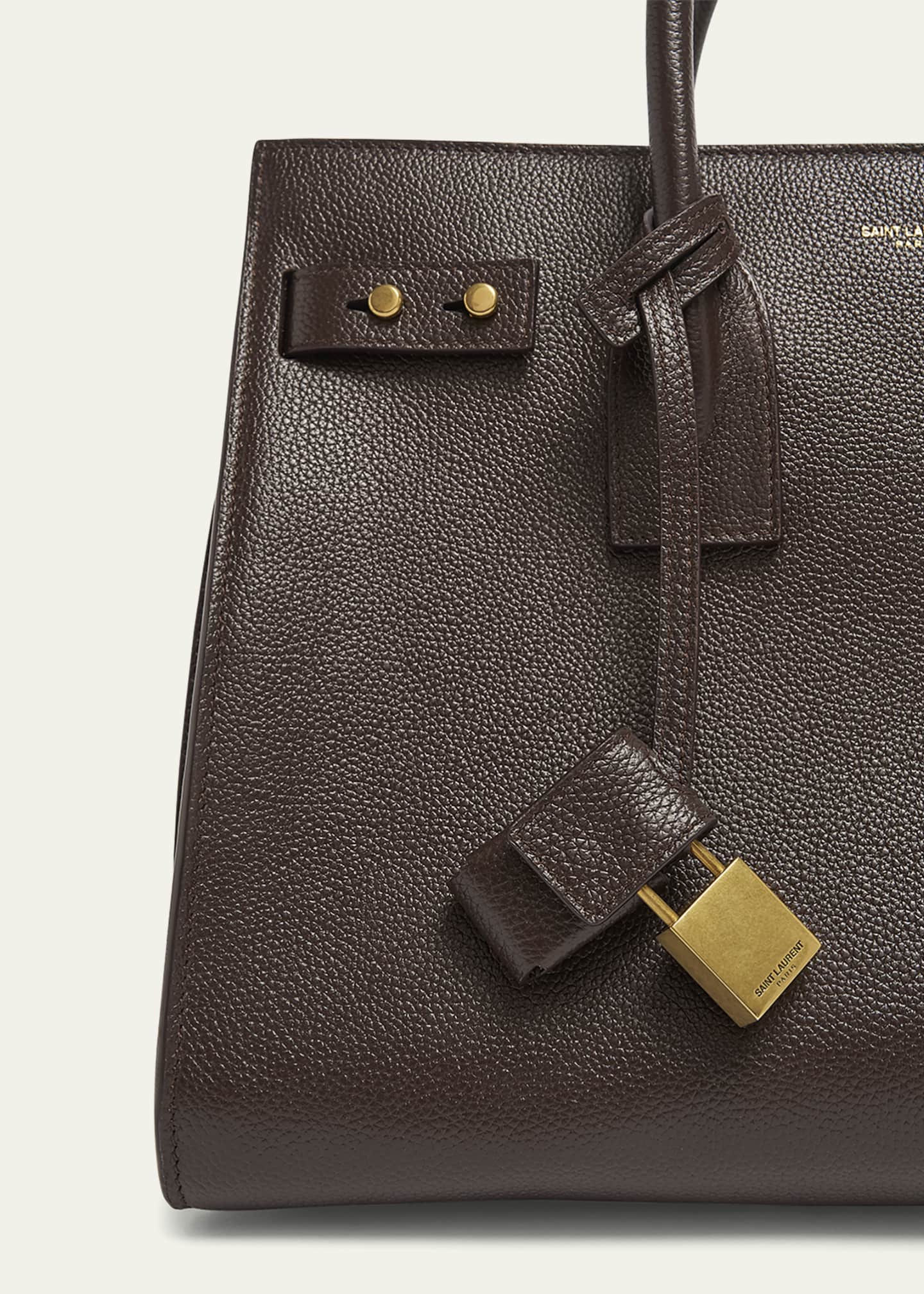 Saint Laurent Sac De Jour Small Leather Top-Handle Bag Image 5 of 6