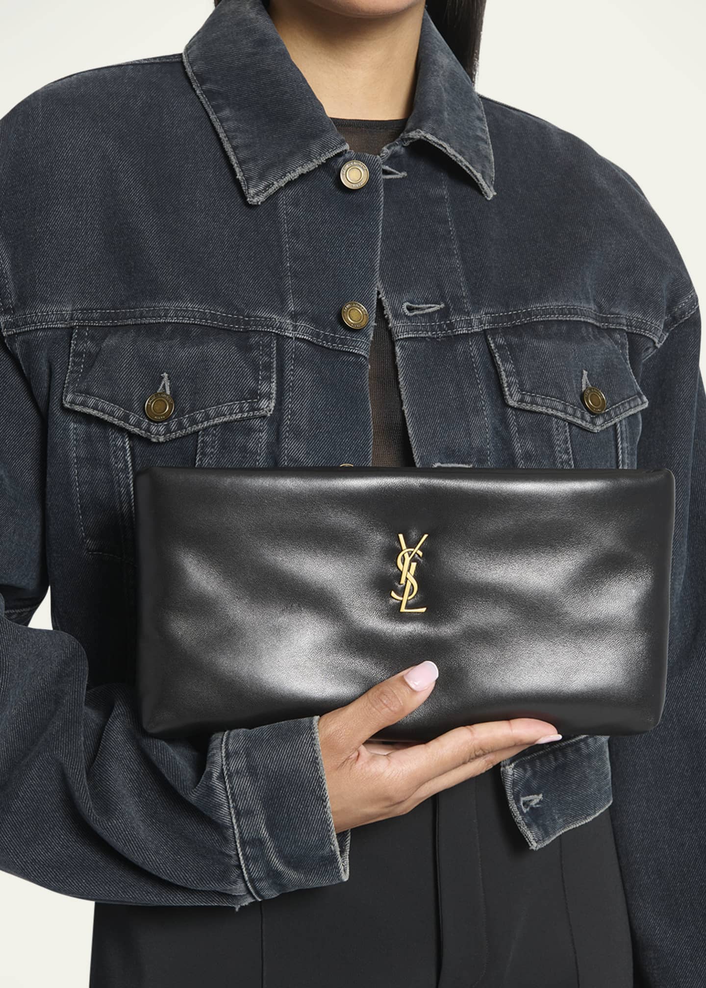 Ysl mens cheap clutch