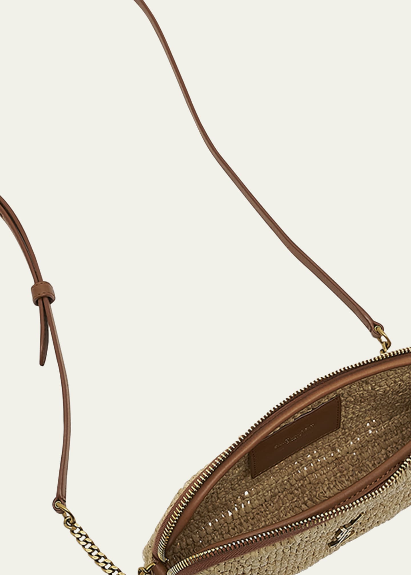 Saint Laurent Gaby YSL Zip Pouch Crossbody Bag Image 4 of 5