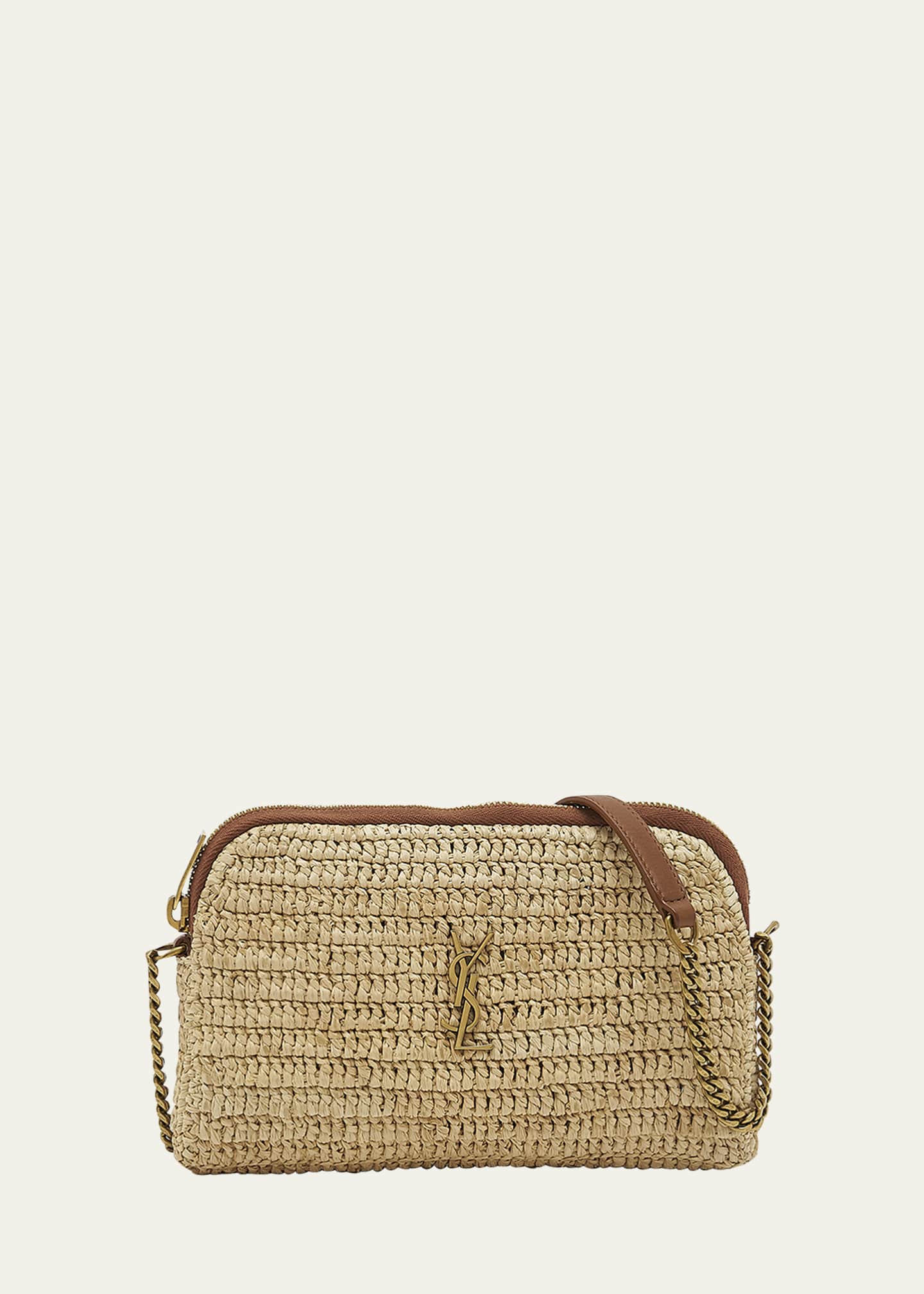 Saint Laurent Gaby YSL Zip Pouch Crossbody Bag Image 1 of 5