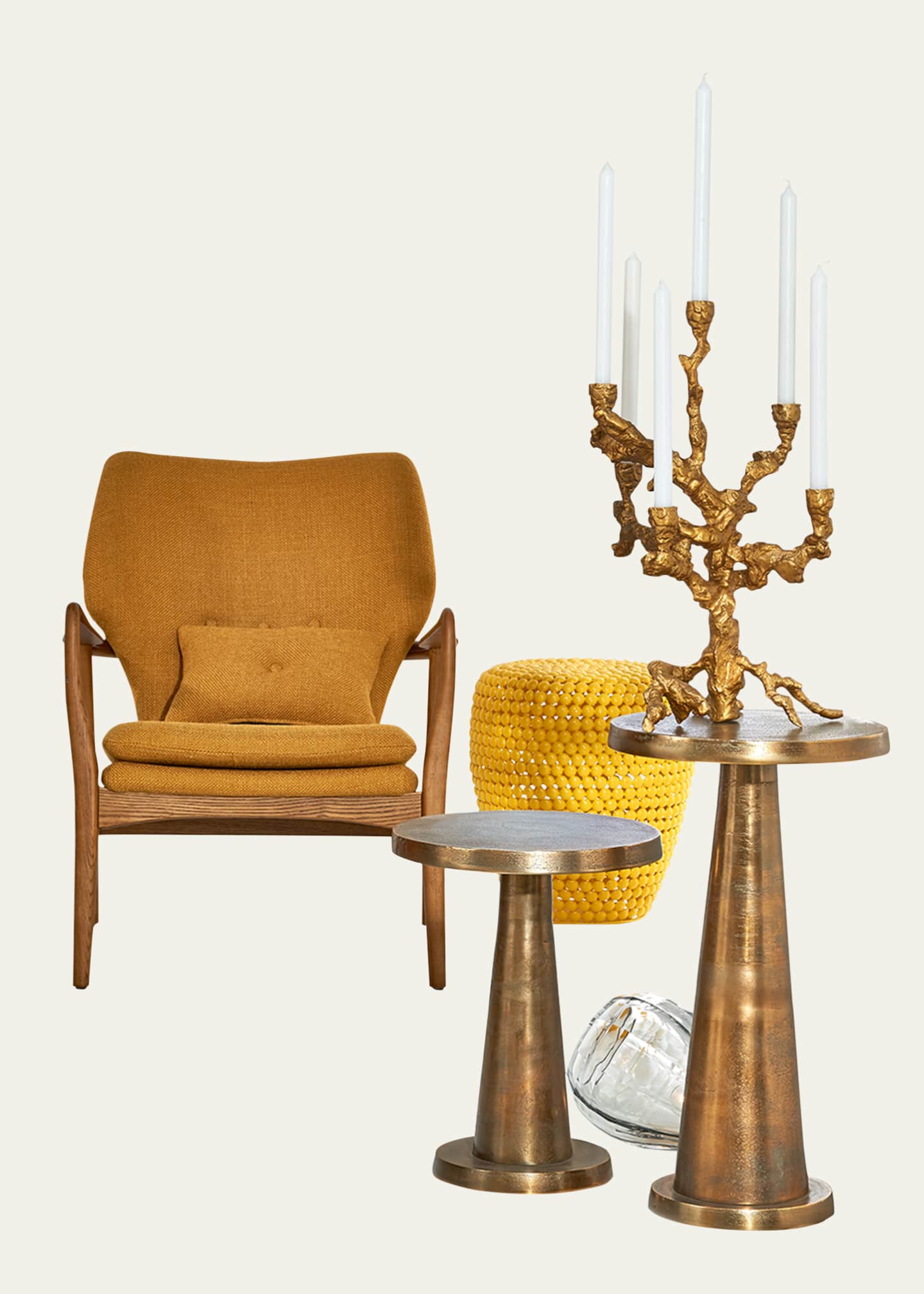 POLSPOTTEN Apple Tree Candle Holder 20" Bergdorf Goodman