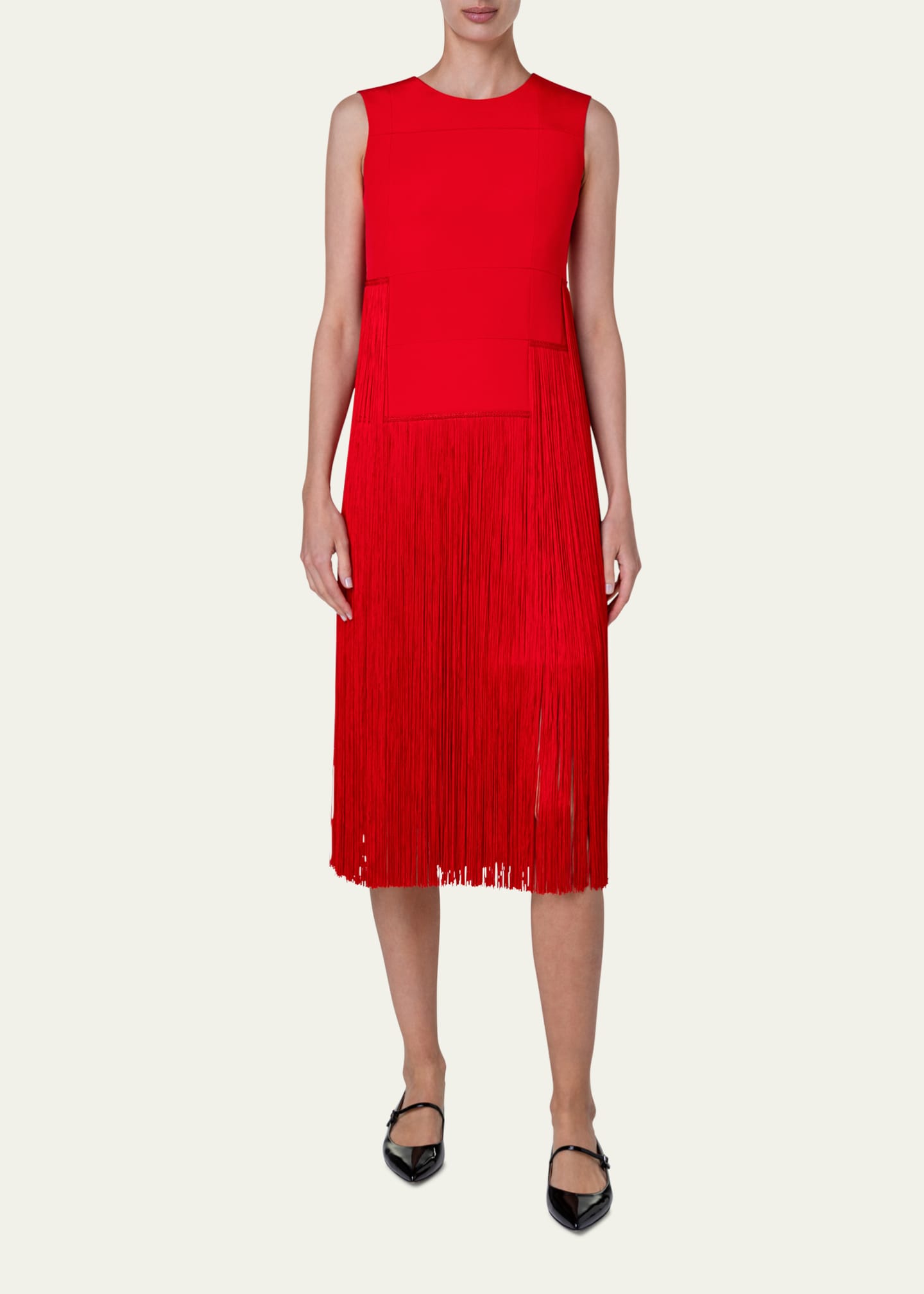 Akris red dress clearance