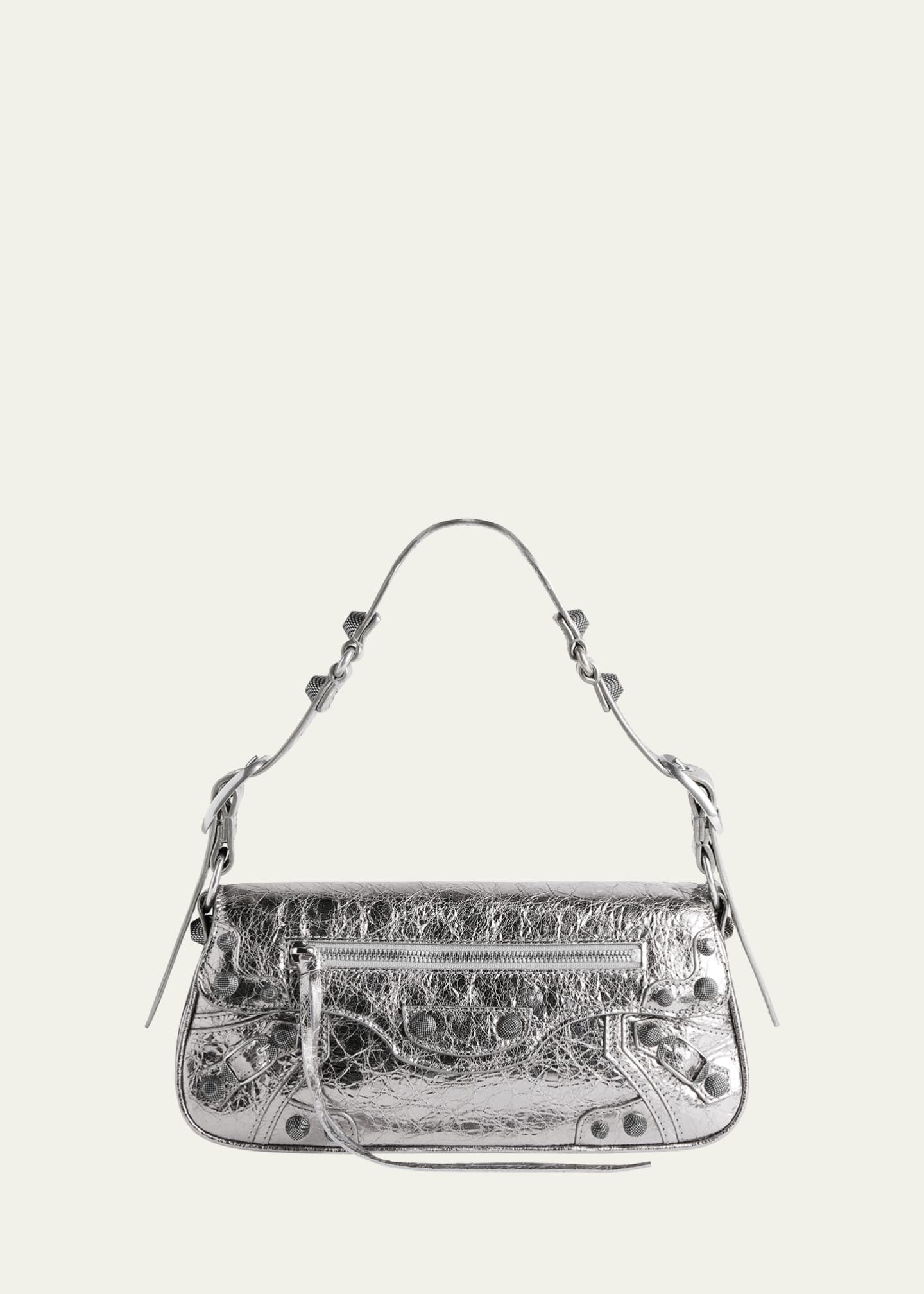 Balenciaga top metallic bag