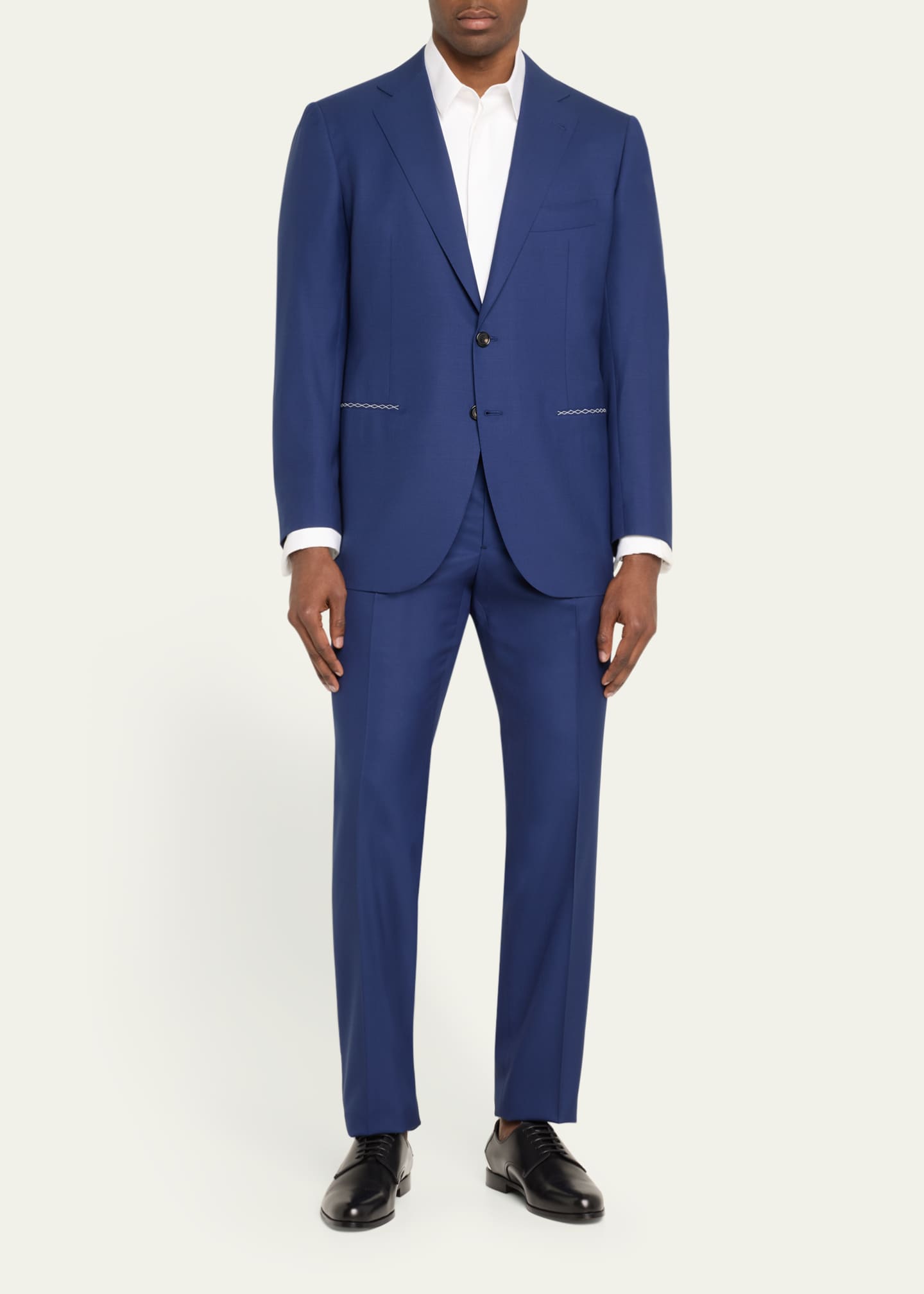 Cesare Attolini Men's Super 150s Wool Suit Image 2 of 5