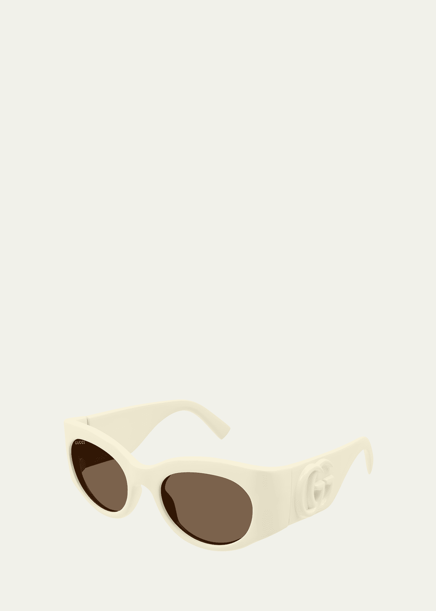 Gucci GG Plastic Round Sunglasses Image 2 of 2