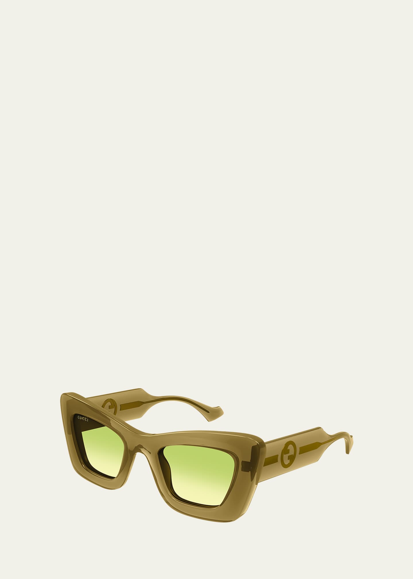 Gucci GG Plastic Cat-Eye Sunglasses - Bergdorf Goodman