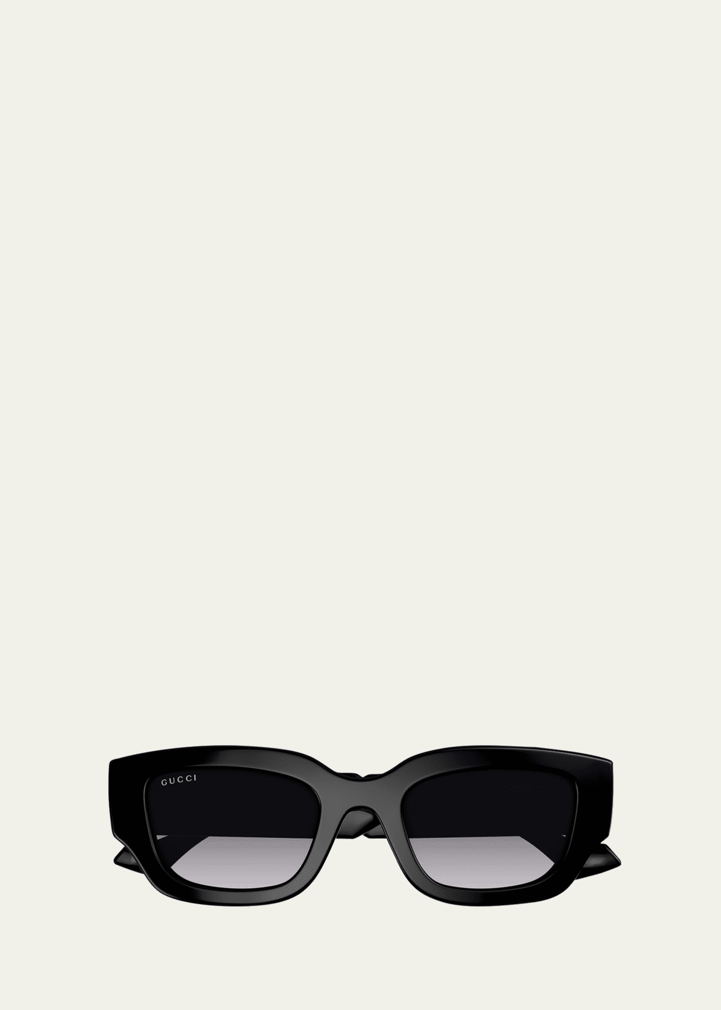 Gucci GG Logo Plastic Rectangle Sunglasses - Bergdorf Goodman