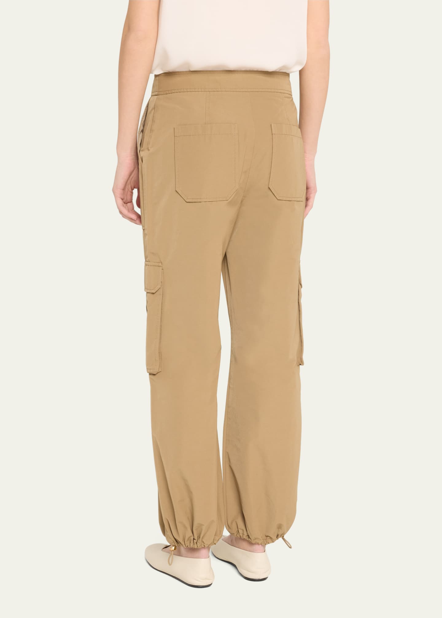 Buy Bershka women regular fit 6 pocket capri pants brown Online