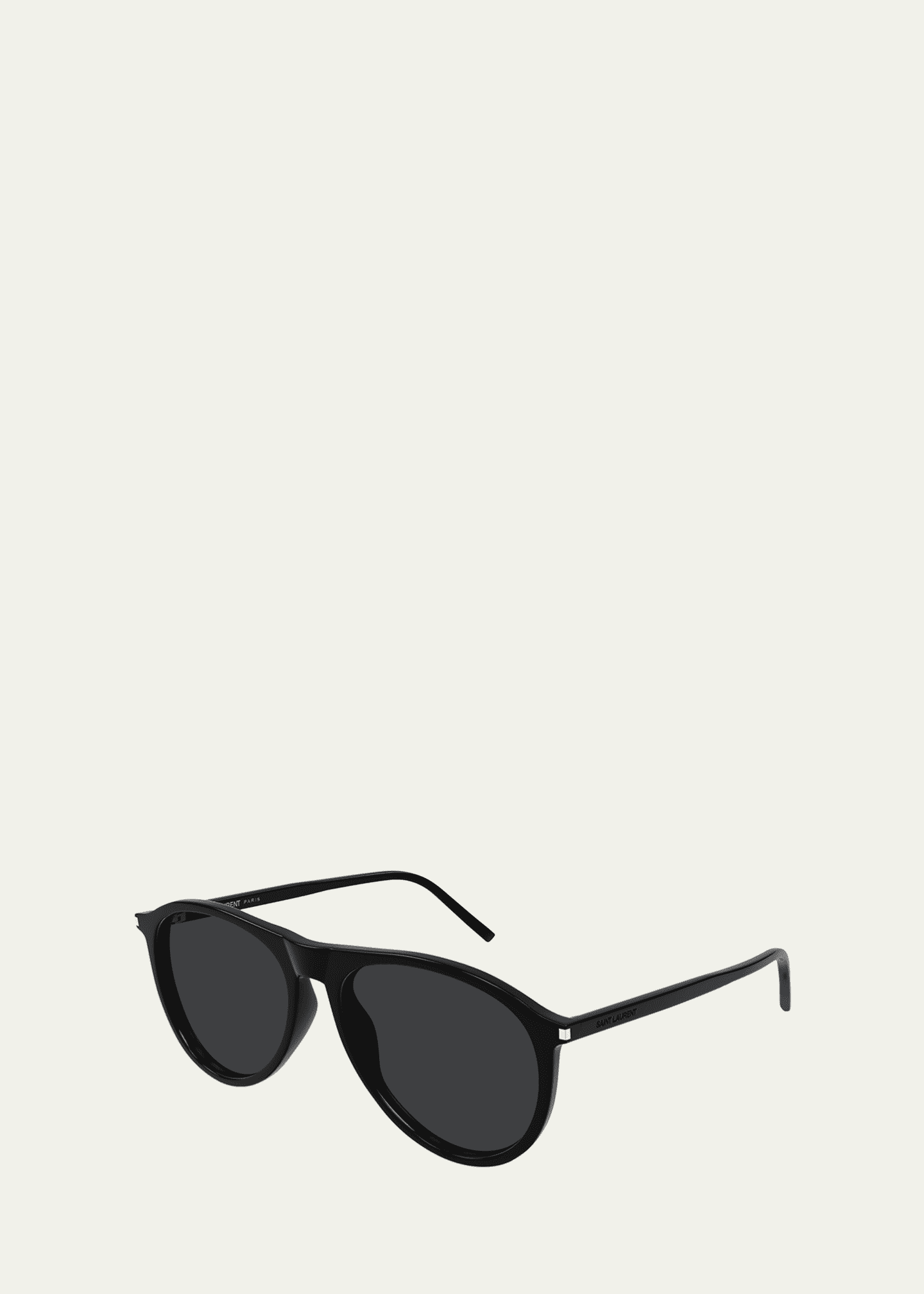 Saint Laurent Men's Sl 667 Acetate Oval Sunglasses Image 2 of 2
