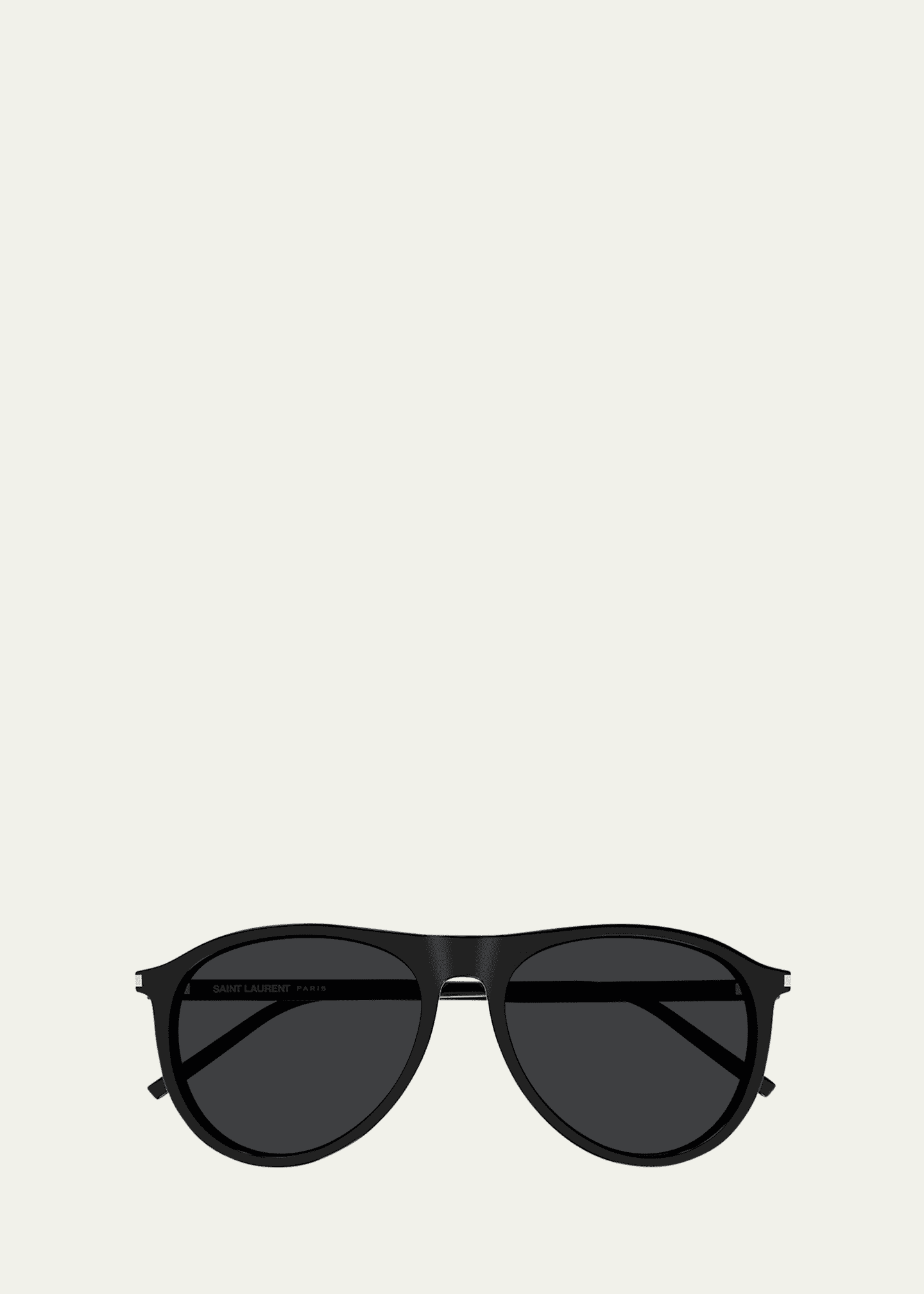 Saint Laurent Men's Sl 667 Acetate Oval Sunglasses Image 1 of 2