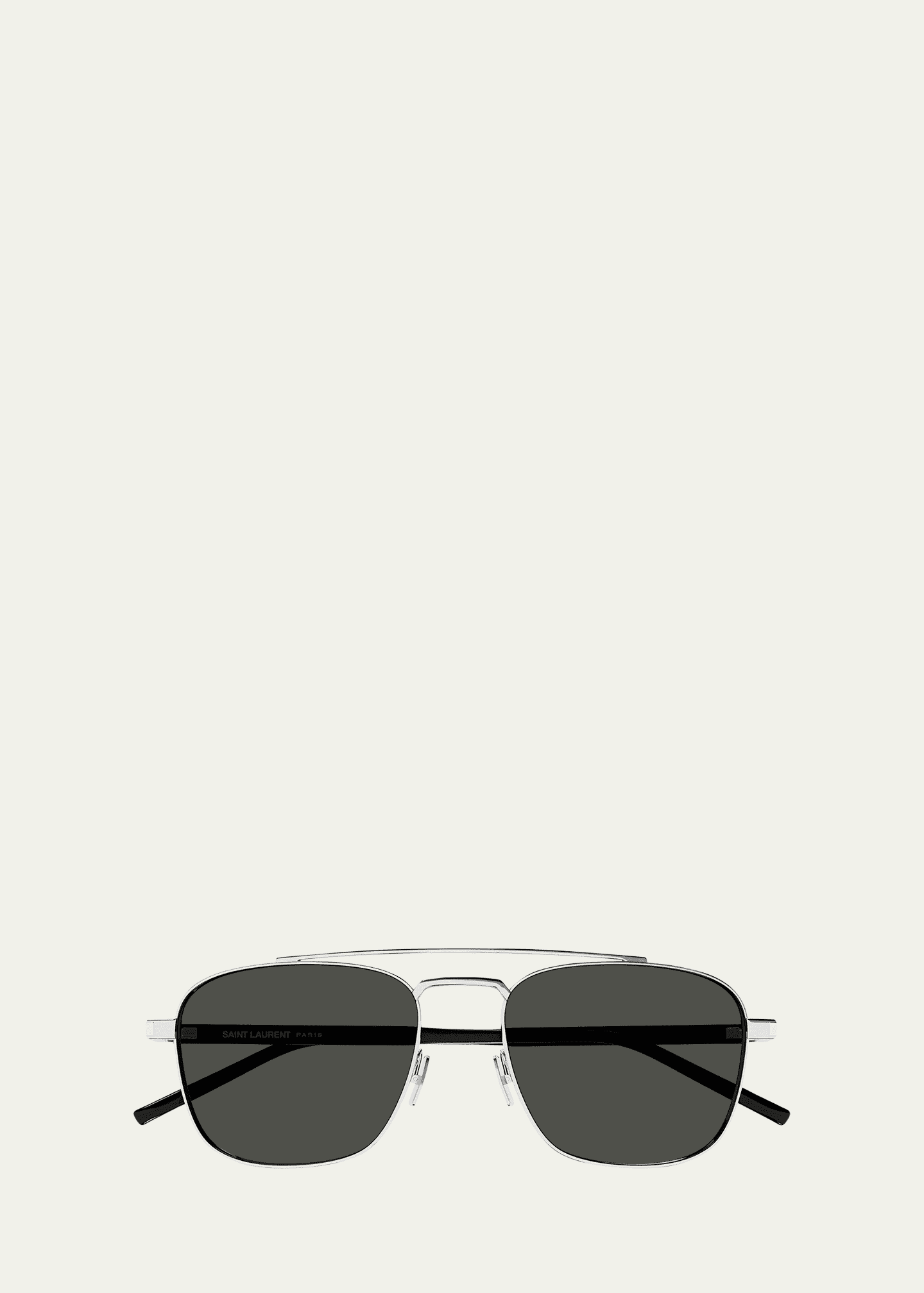 Saint Laurent Men's SL 665 Metal Aviator Sunglasses Image 1 of 2