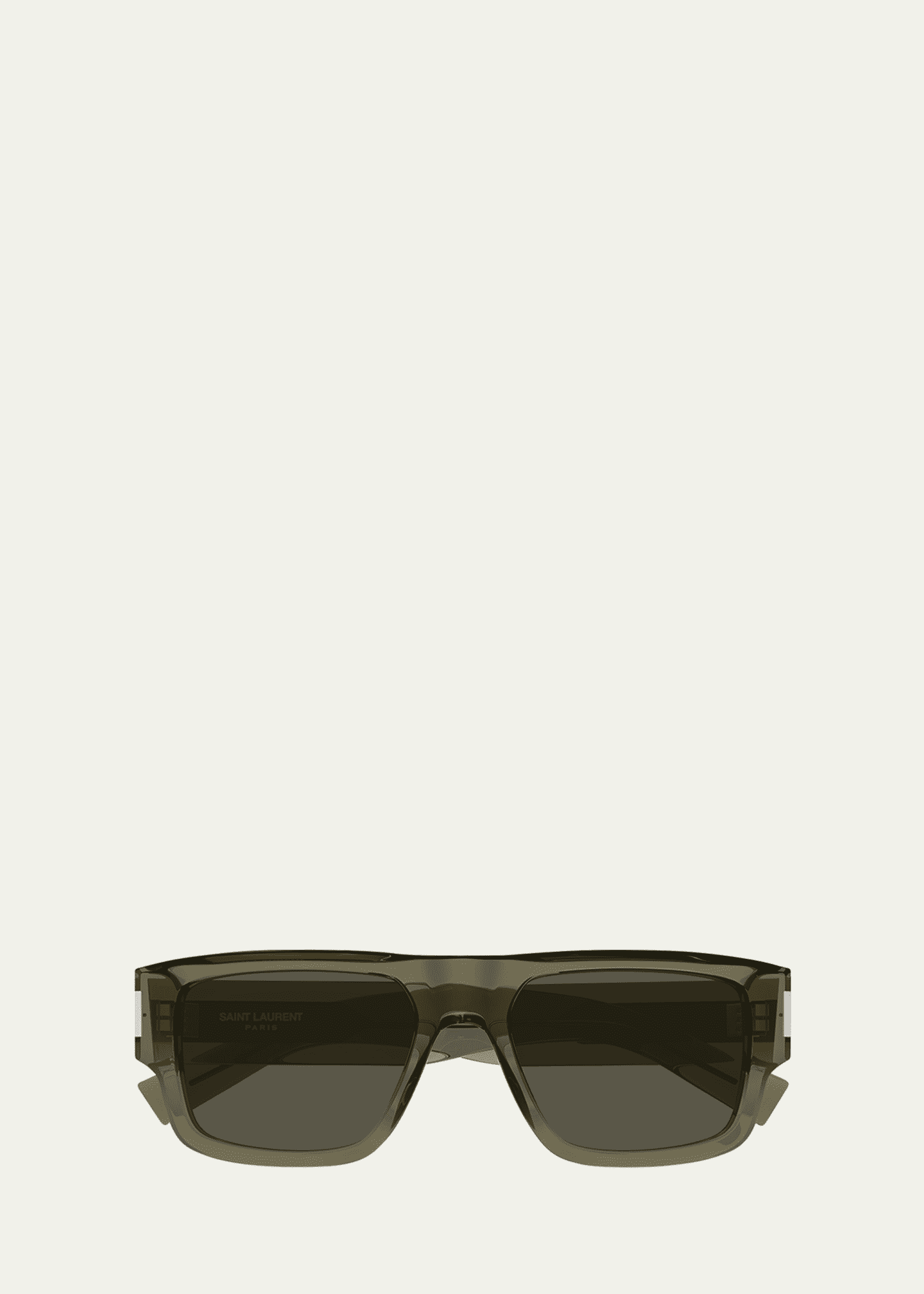 Saint Laurent Men's SL 659 Acetate Rectangle Sunglasses Image 1 of 2