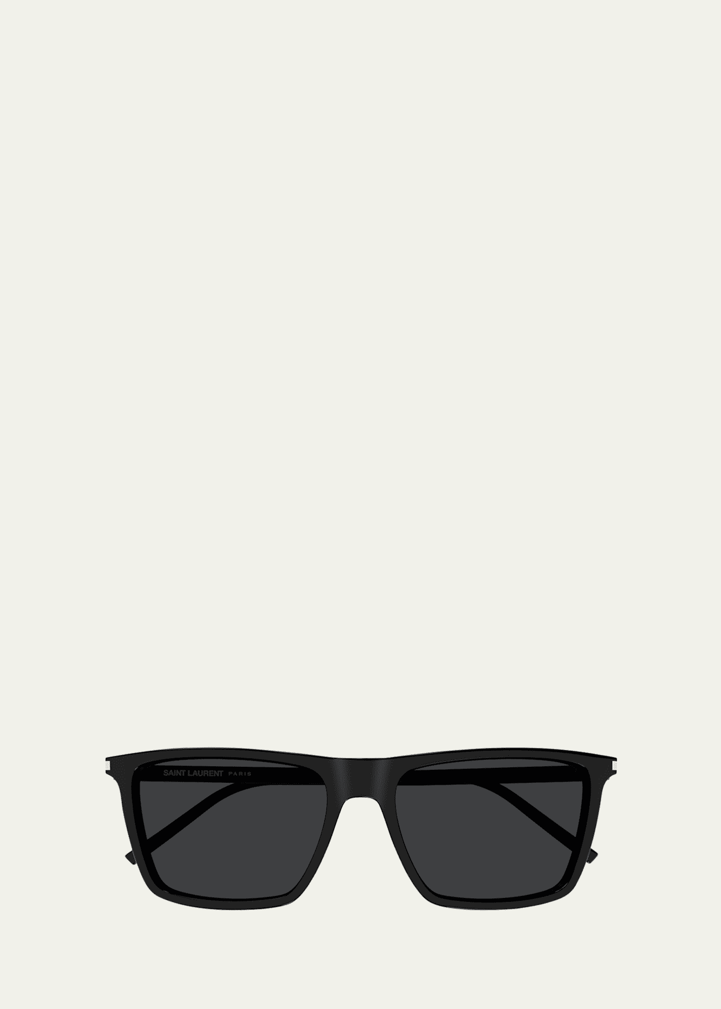 Saint Laurent Men's SL 668 Acetate Rectangle Sunglasses Image 1 of 2