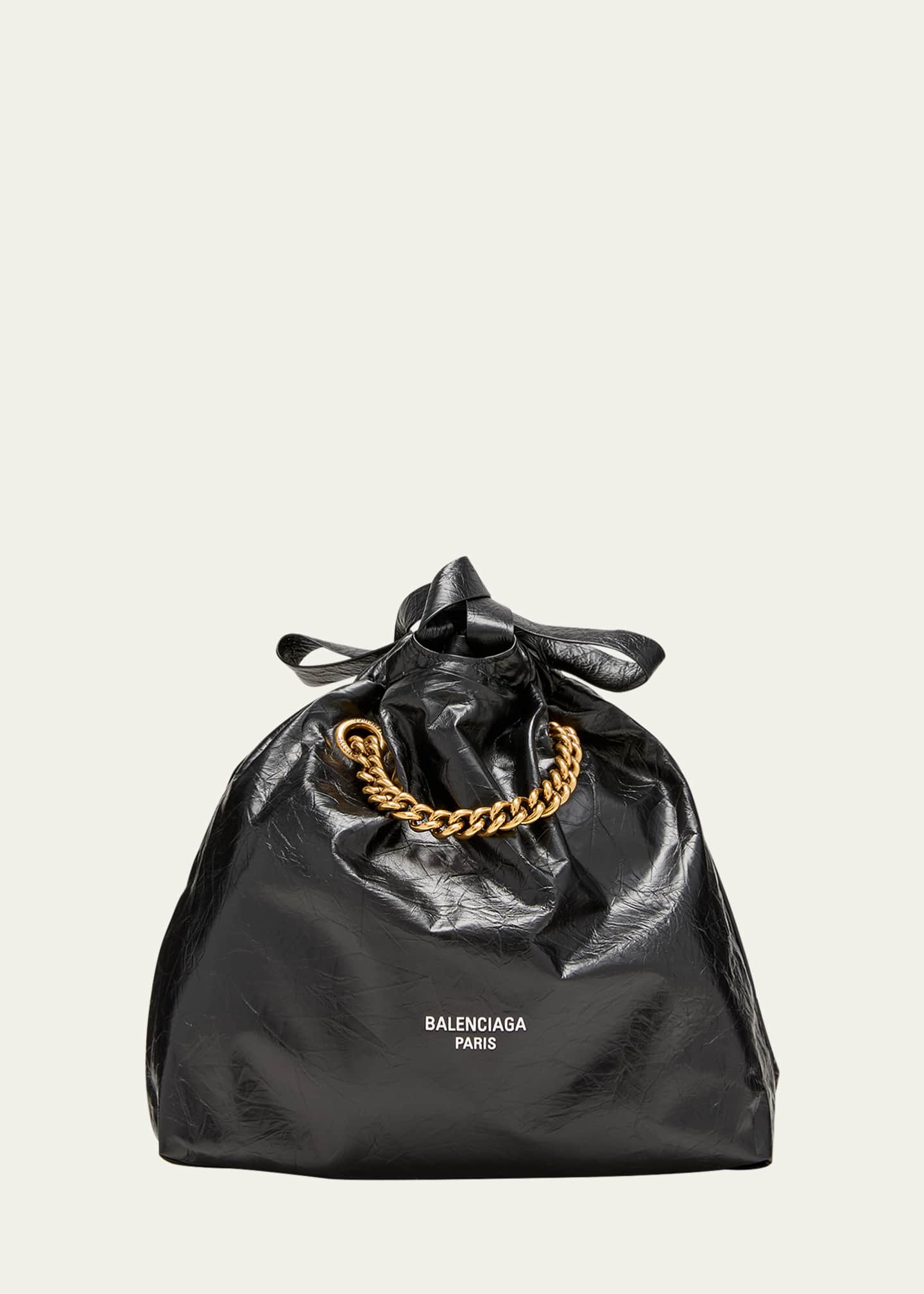 Balenciaga Crush Small Leather Tote Bag - Bergdorf Goodman
