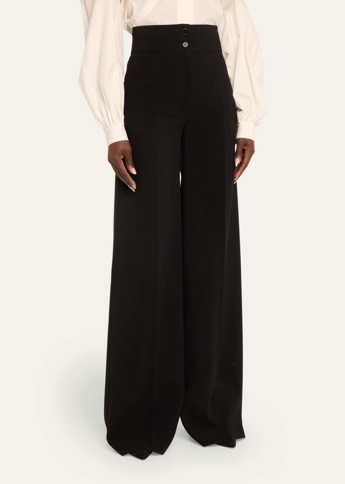 Altuzarra Rudy High-Waist Wide-Leg Pants Image 4 of 5