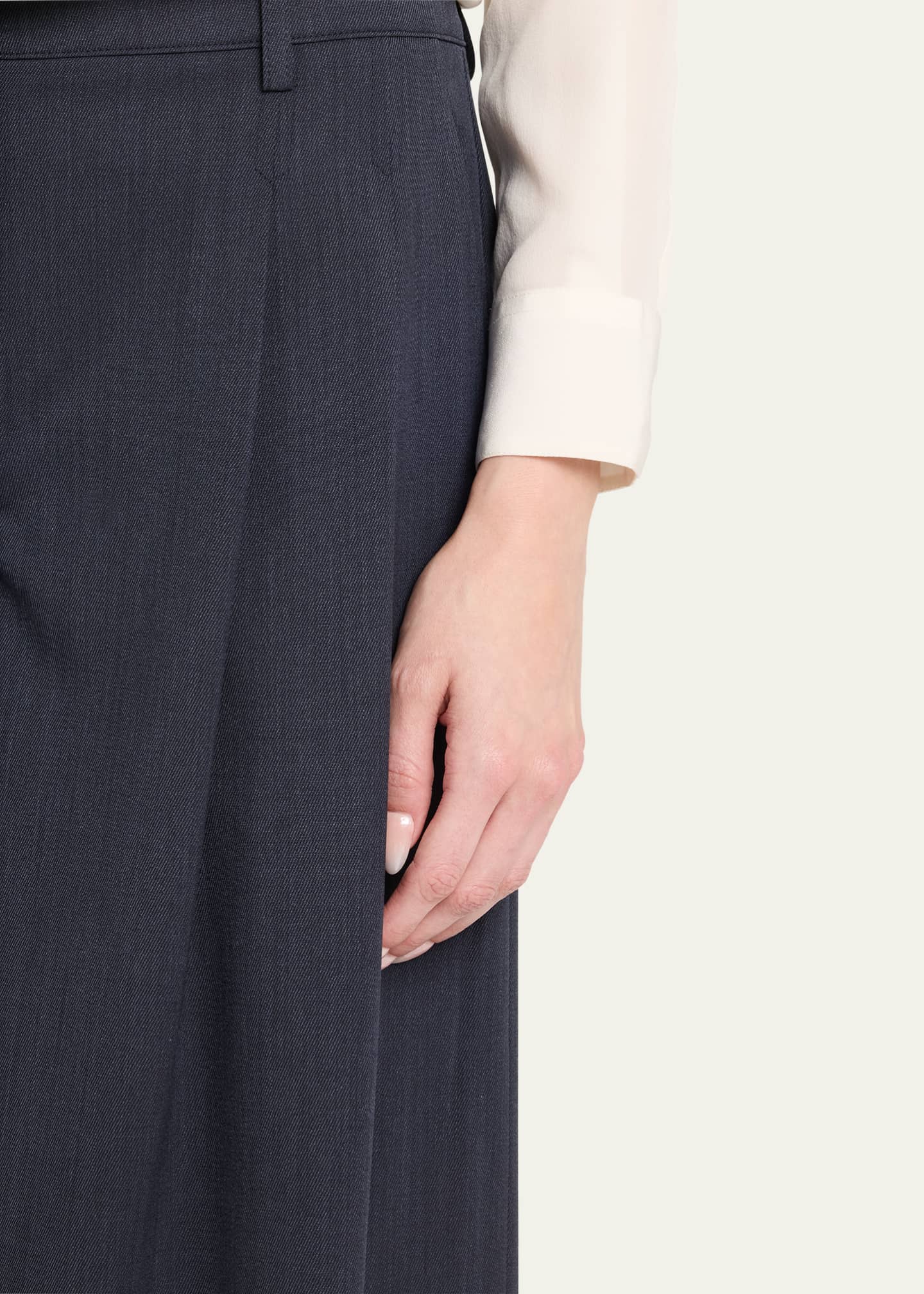 TWP New Didi Wool-Blend Wide-Leg Pants Image 5 of 5