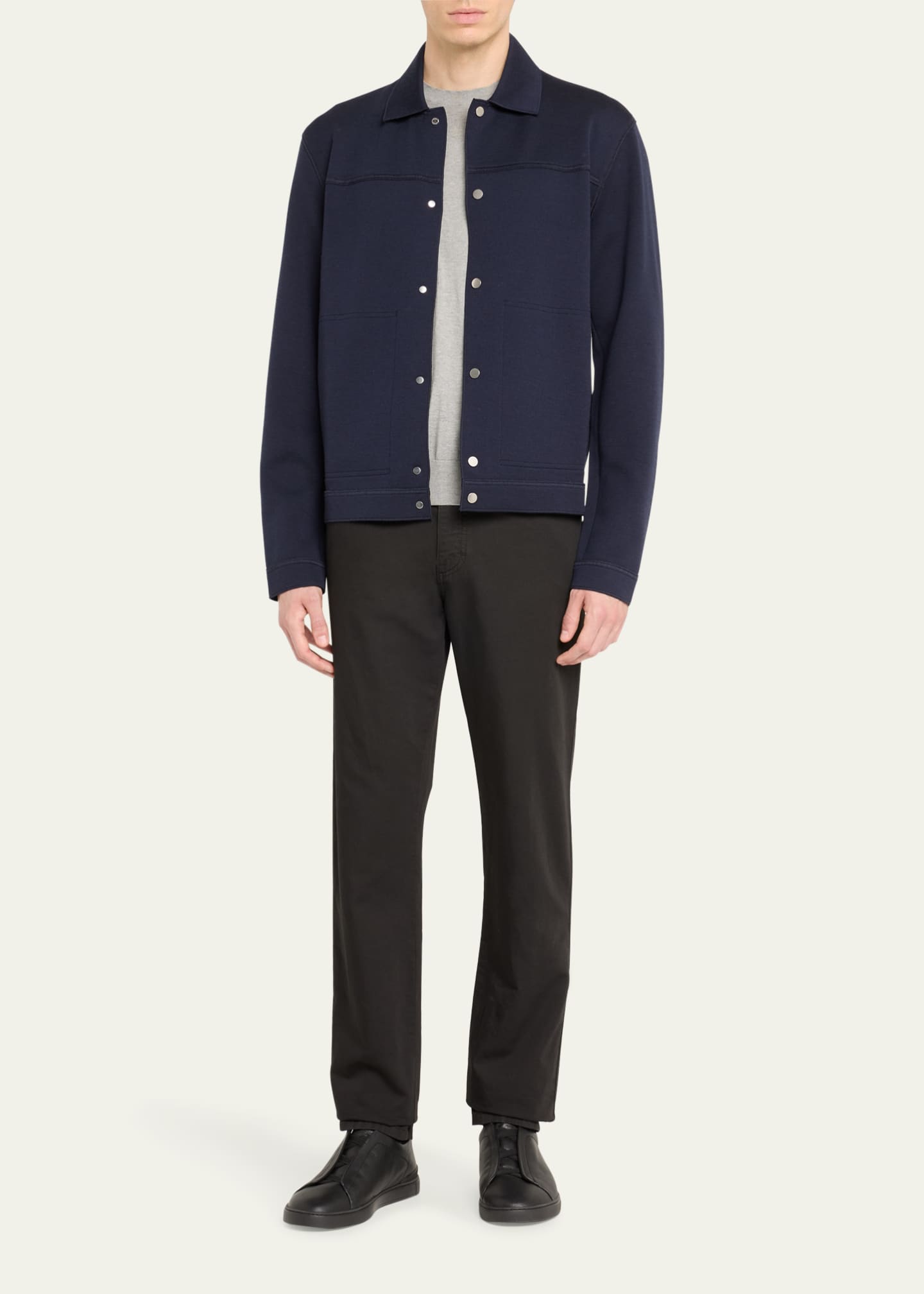 ZEGNA Men's High-Performance Blouson Jacket Image 2 of 5