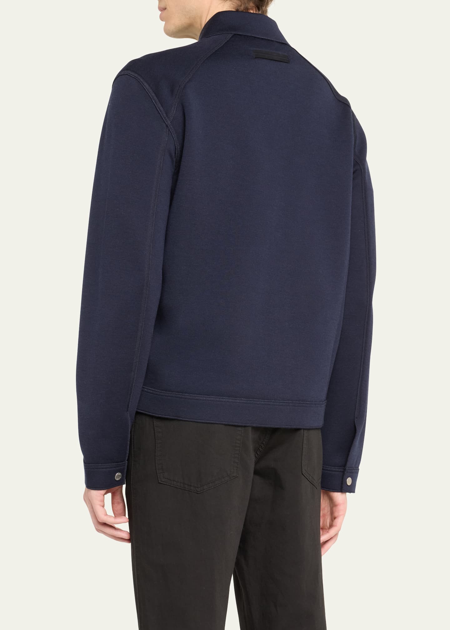ZEGNA Men's High-Performance Blouson Jacket Image 3 of 5