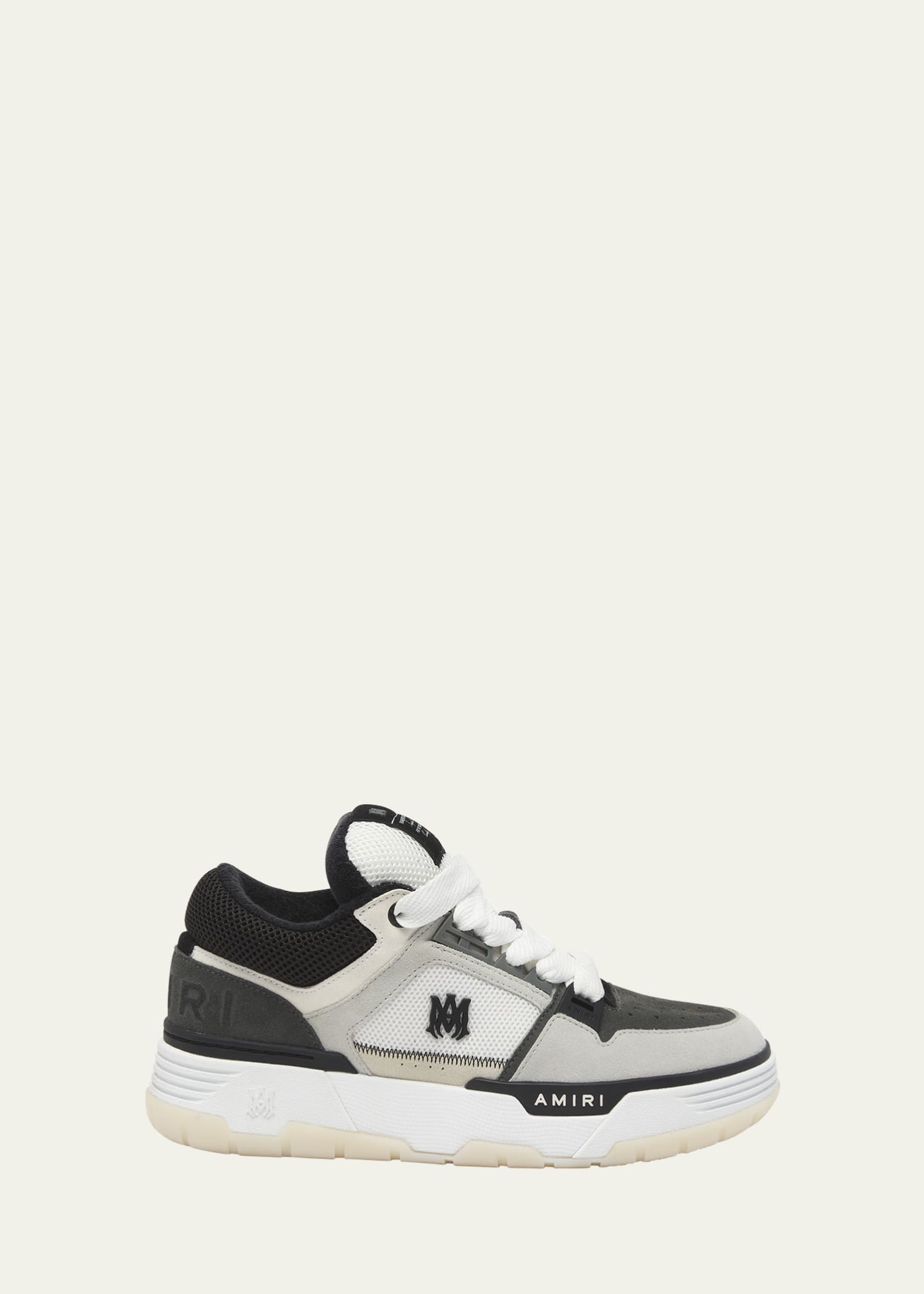 Amiri Men's MA-1 Leather & Mesh Low-Top Sneakers - Bergdorf Goodman