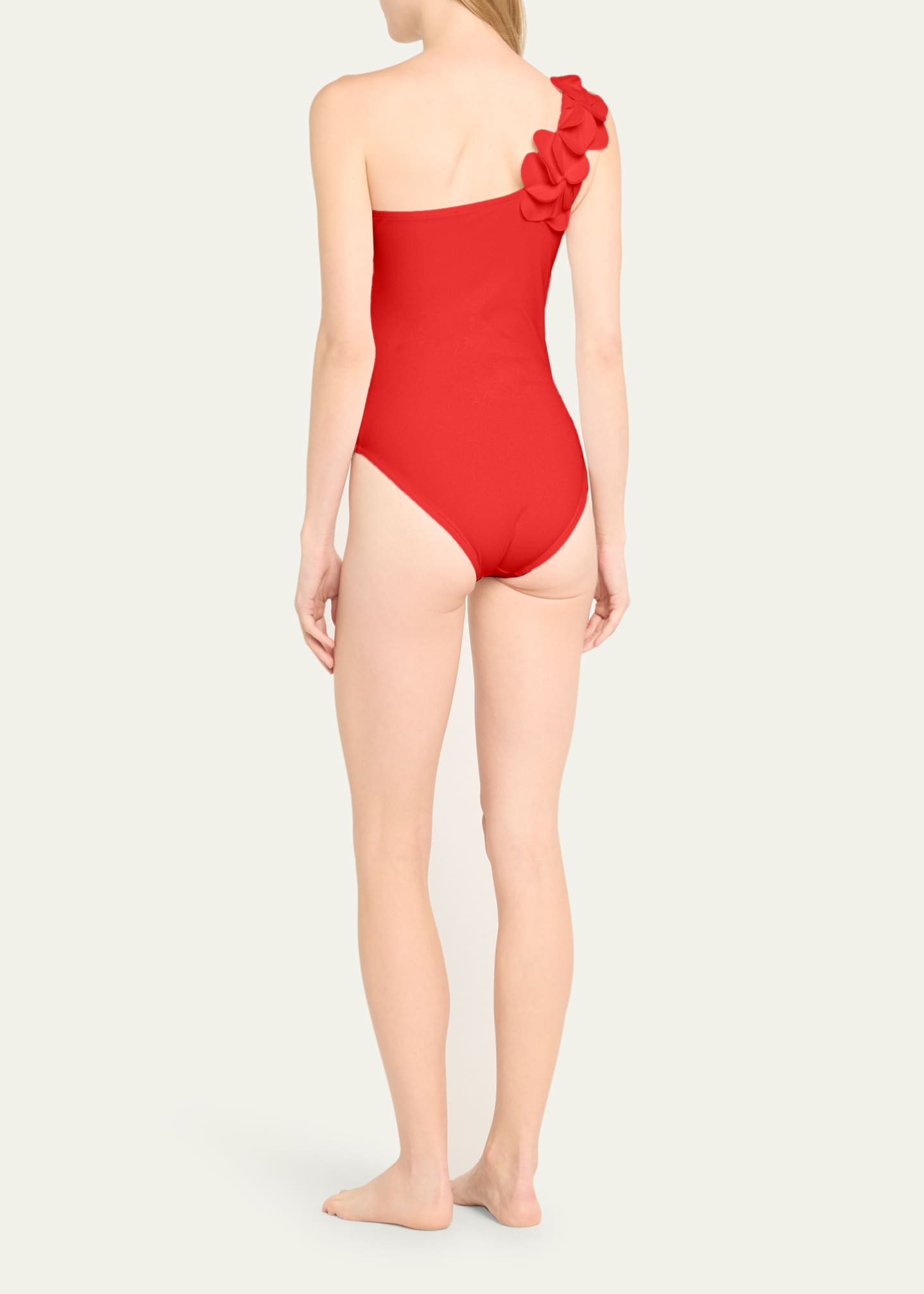 KARLA COLLETTO Basic Square Neck One Piece Swimsuit(Cherry) – Soleil Toile