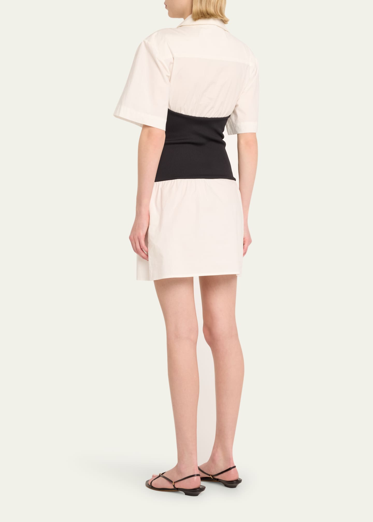 Anna Quan Kali Combo Mini Dress, Whtblk, Women's, 12 Au (8 Us), Cocktail & Party Wedding Guest Dresses Mini Dresses