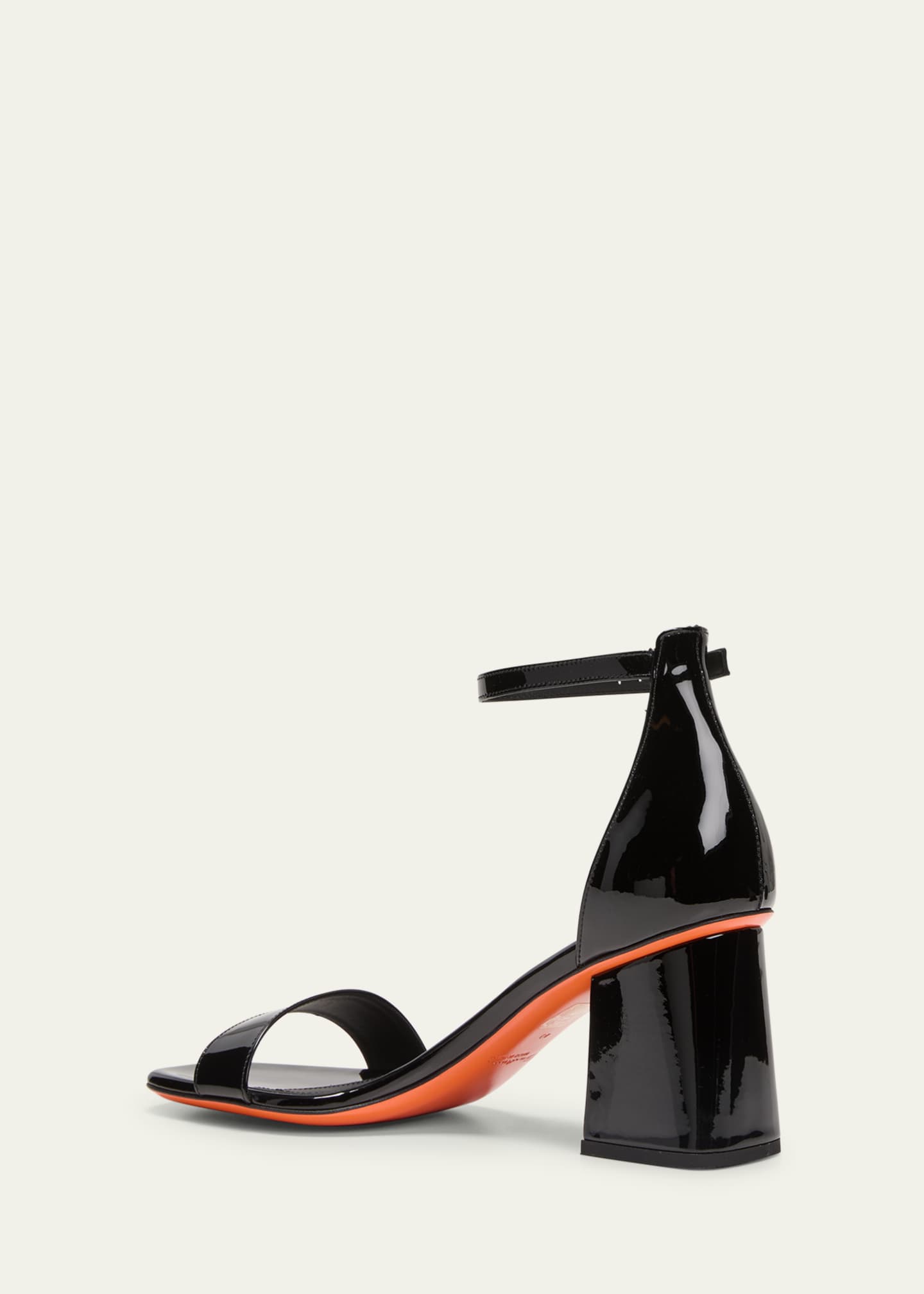 Calypso Patent Ankle-Strap Sandals - Thumbnail 4