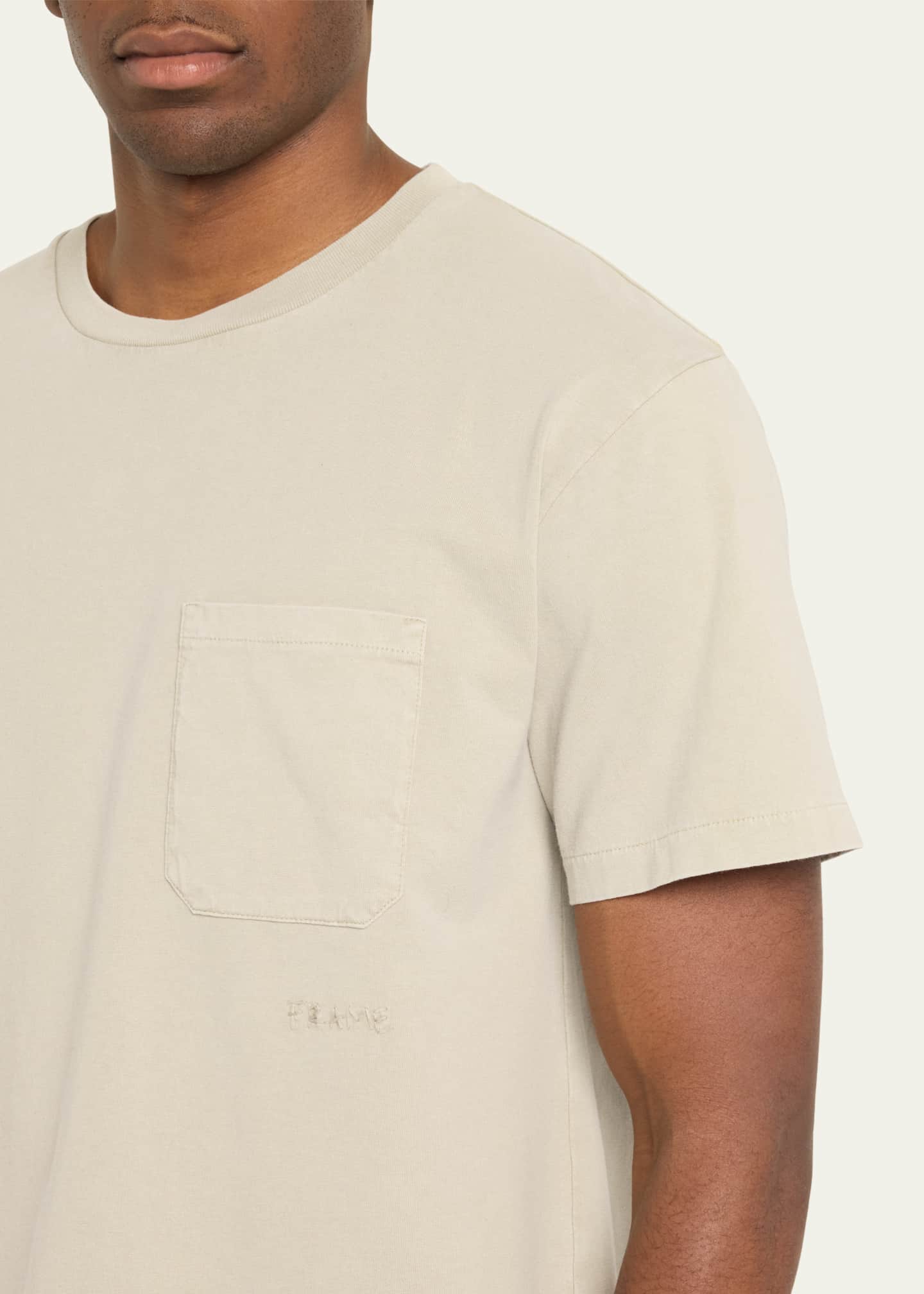 FRAME Men's Relaxed Vintage Washed Tee Image 5 of 5