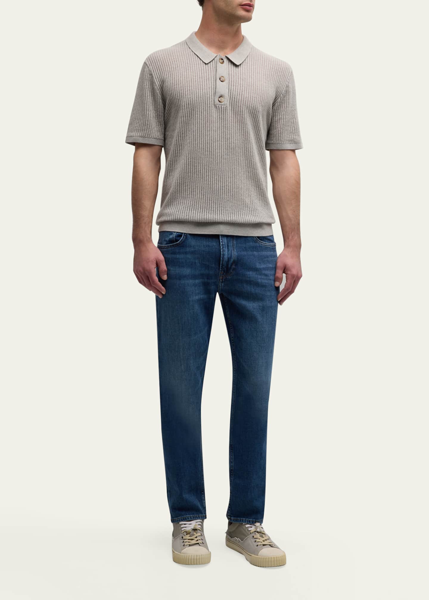 FRAME Men's Modern Straight Jeans Image 2 of 5