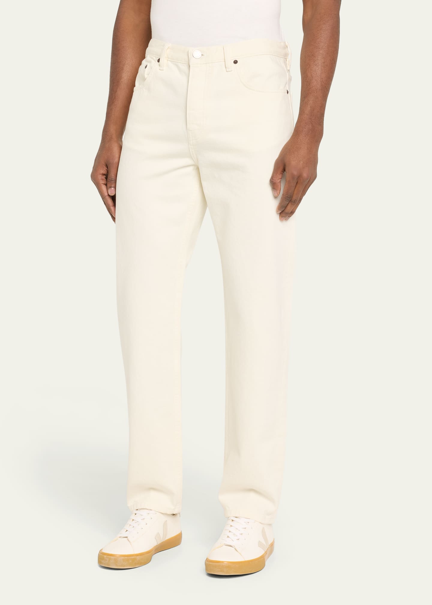 FRAME Men's Straight-Leg Jeans Image 4 of 5