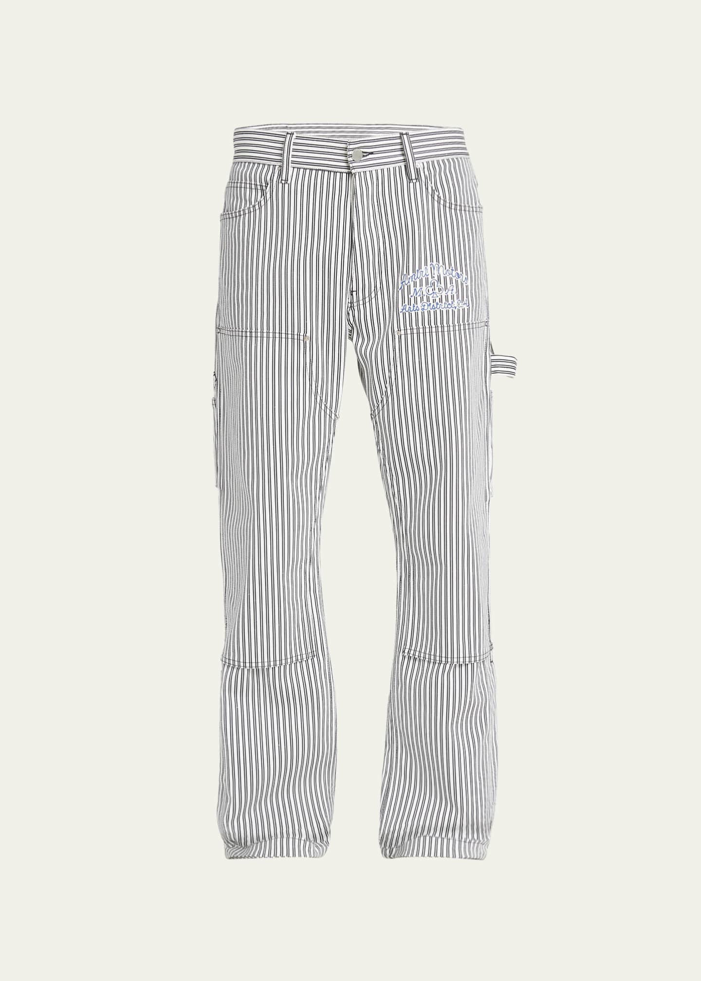 Railroad stripe pants 2025