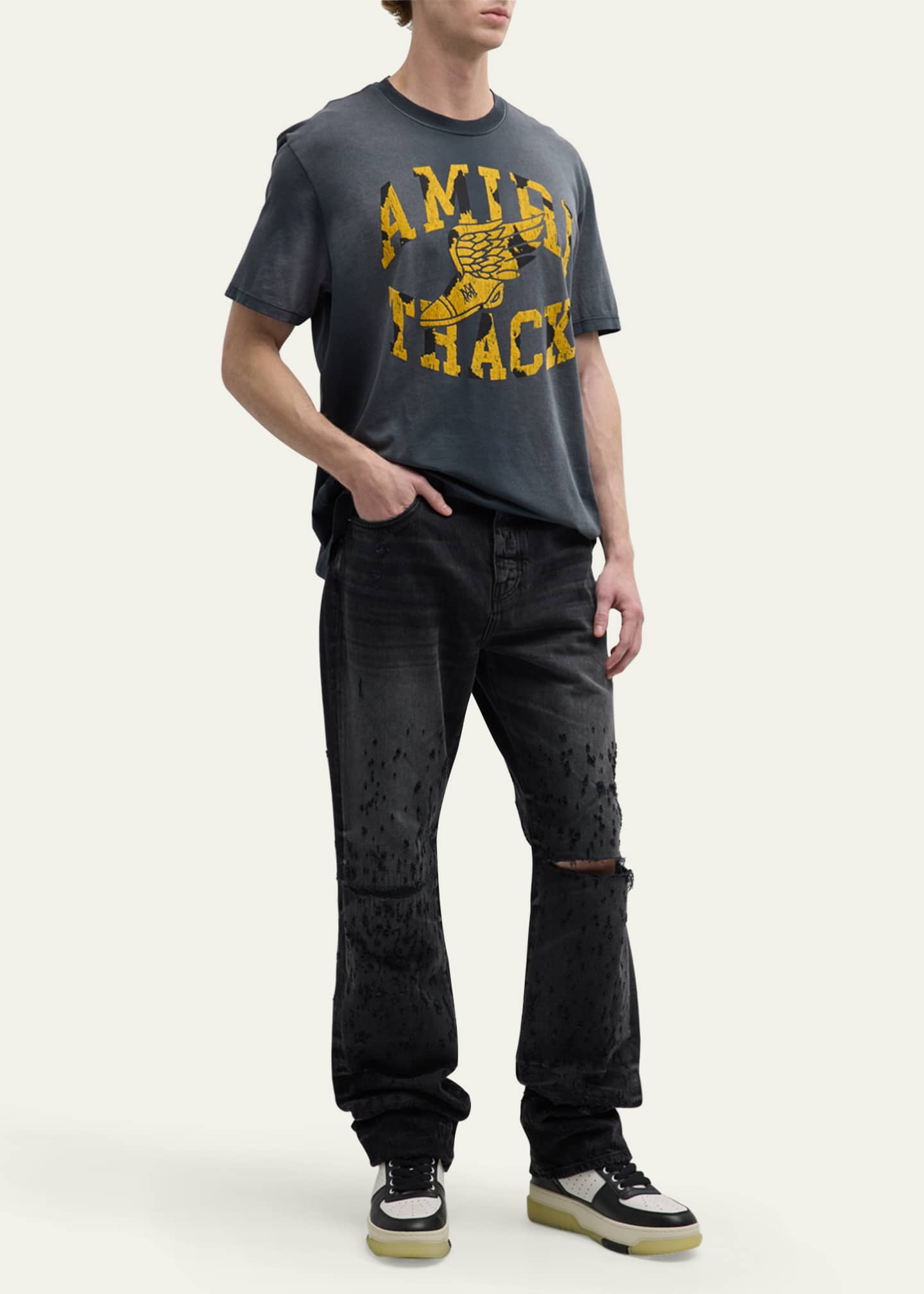 Amiri Men's Shotgun Loose-Fit Jeans