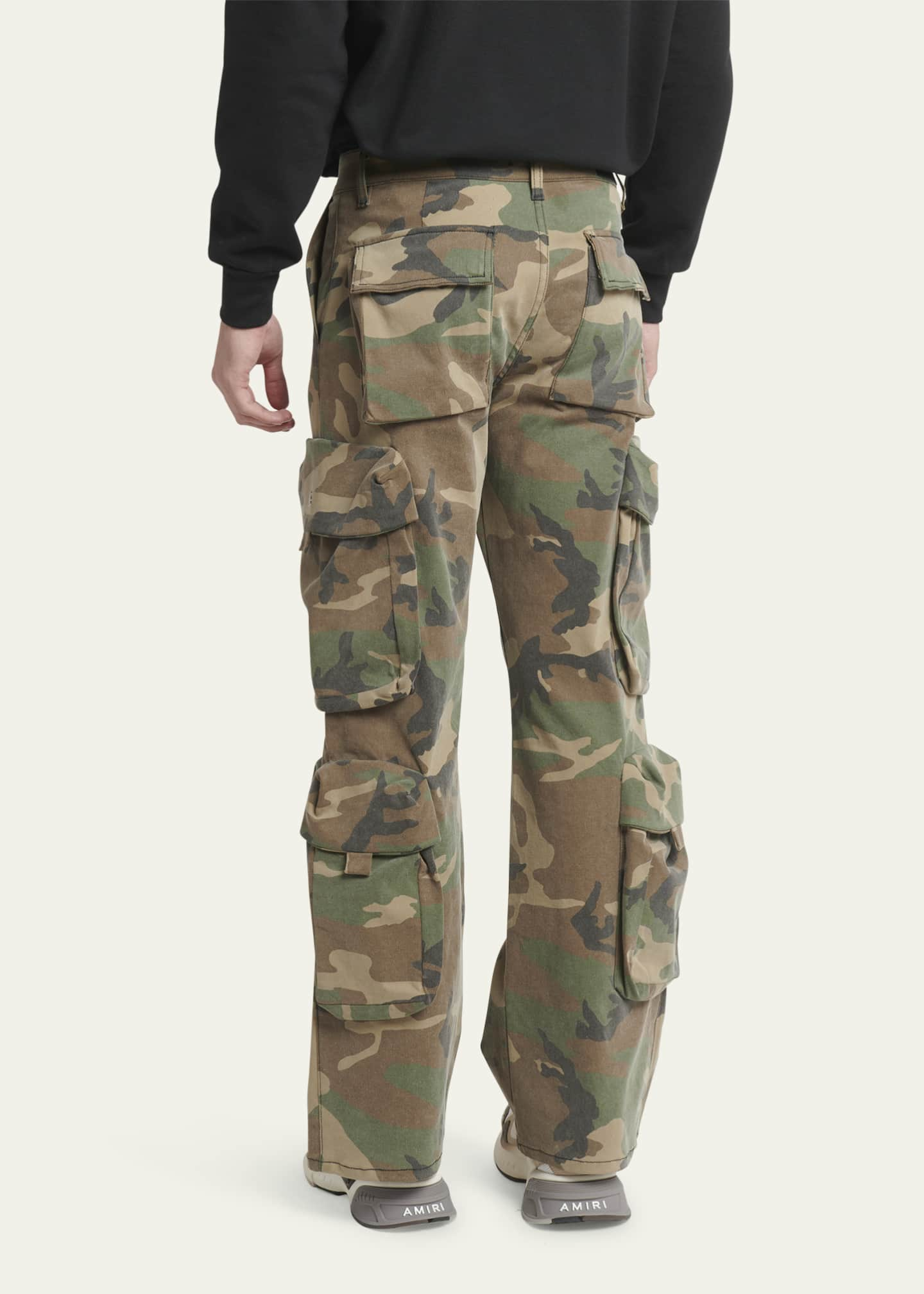 Amiri Men's Camo Oversized Cargo Pants - Bergdorf Goodman