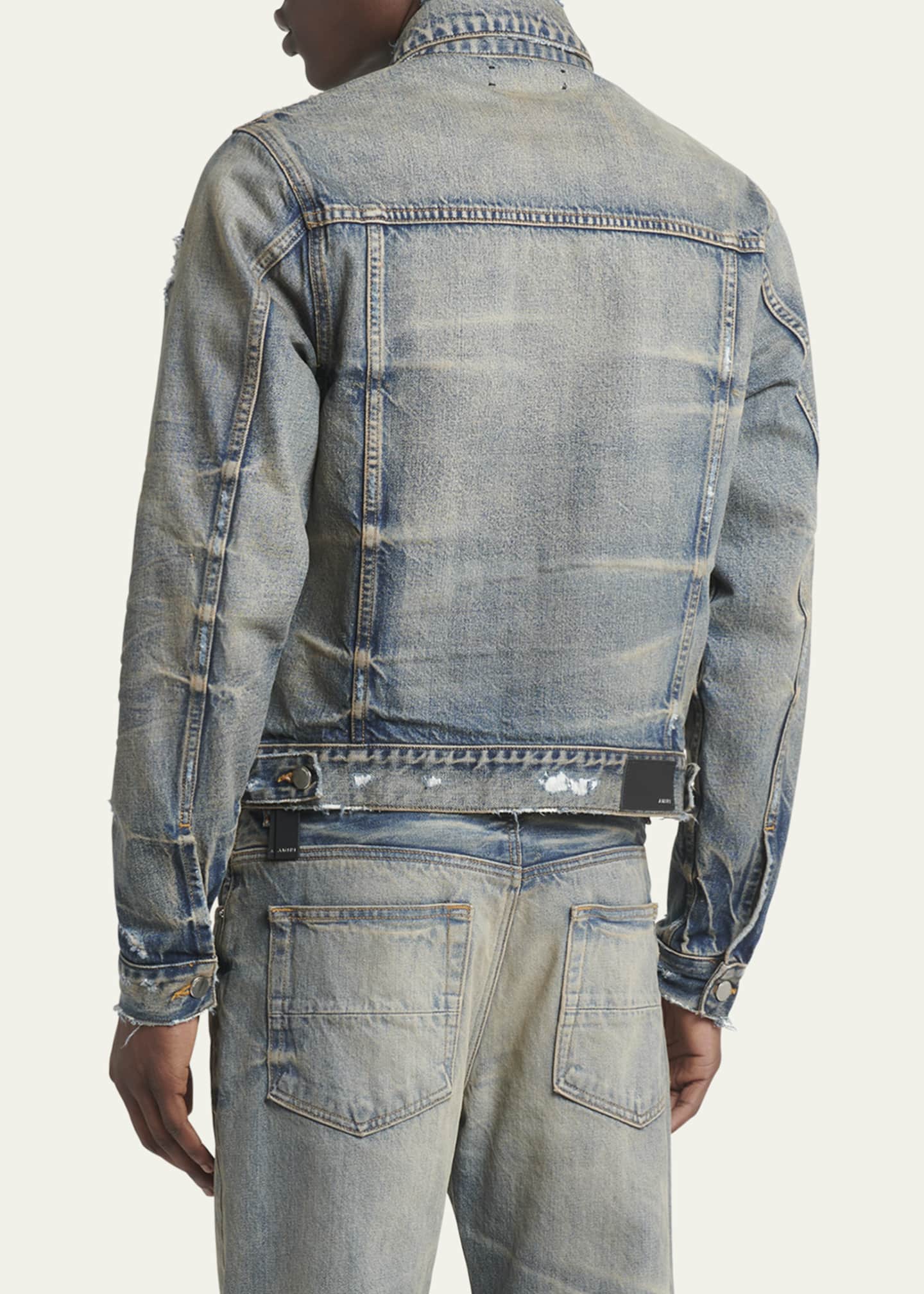 Amiri trucker jacket cheap