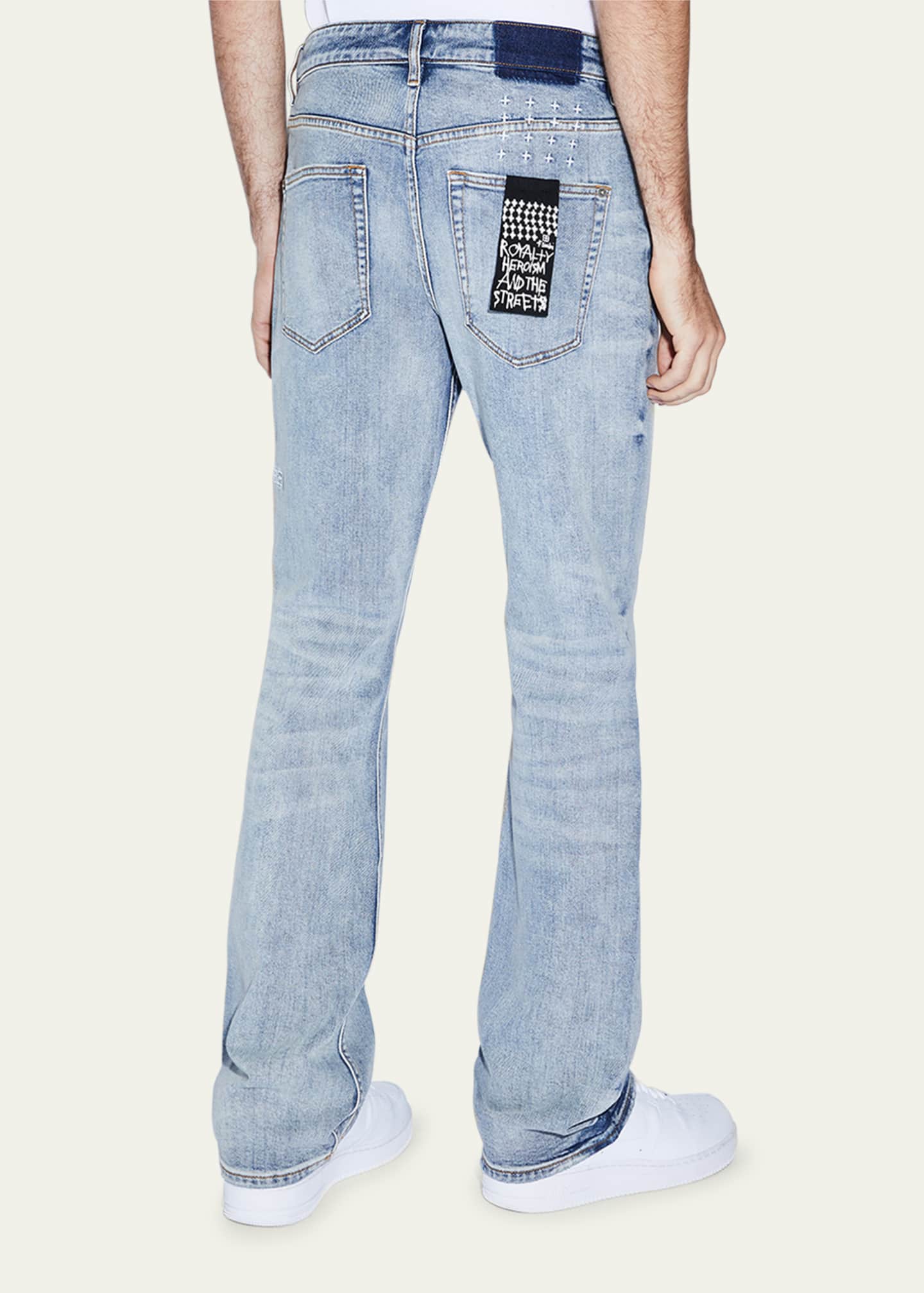 Ksubi Men's Bronko Pure Dynamite Flare Jeans - Bergdorf Goodman