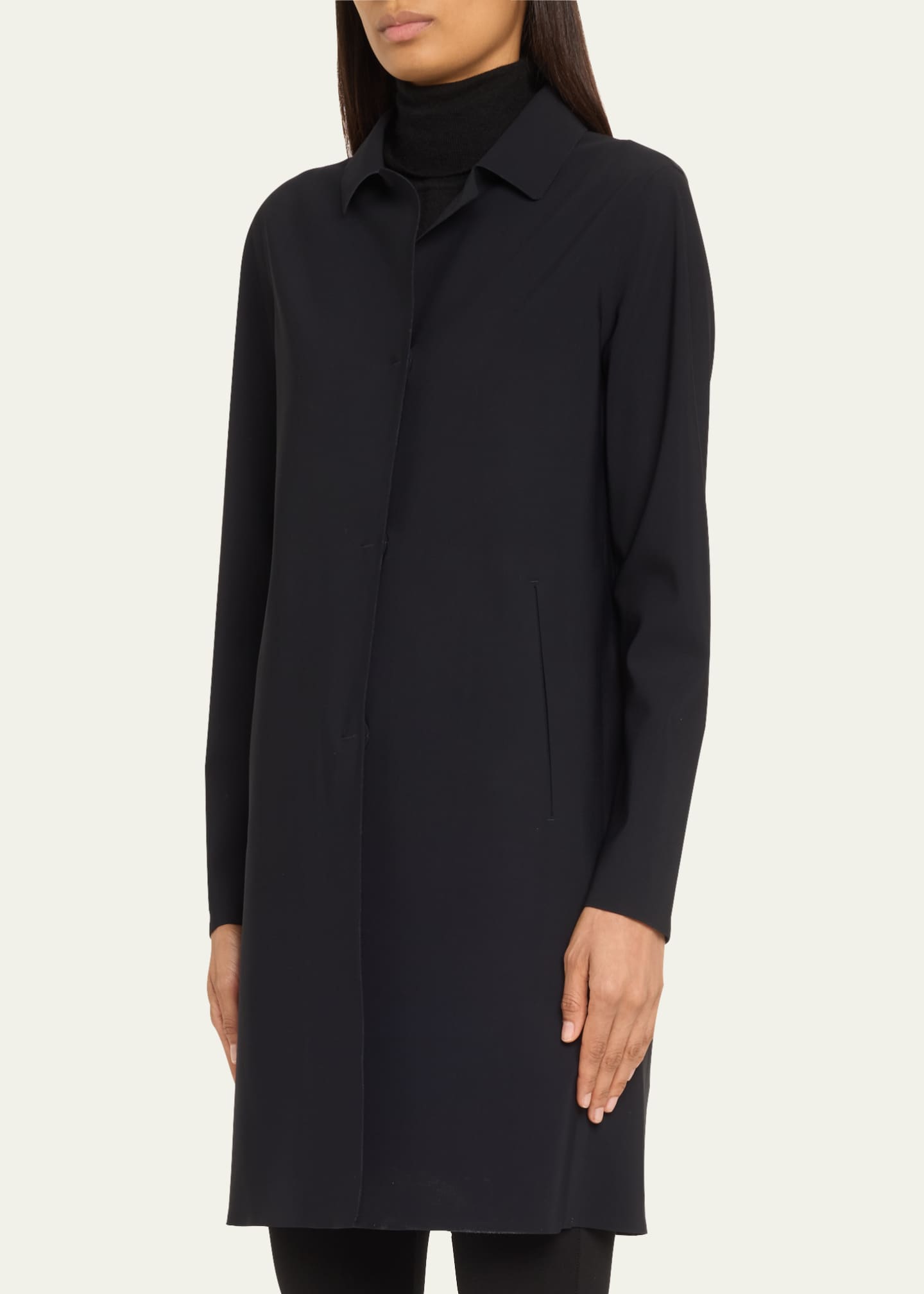 Herno PEF Scuba Snap-Front Jacket Image 4 of 5