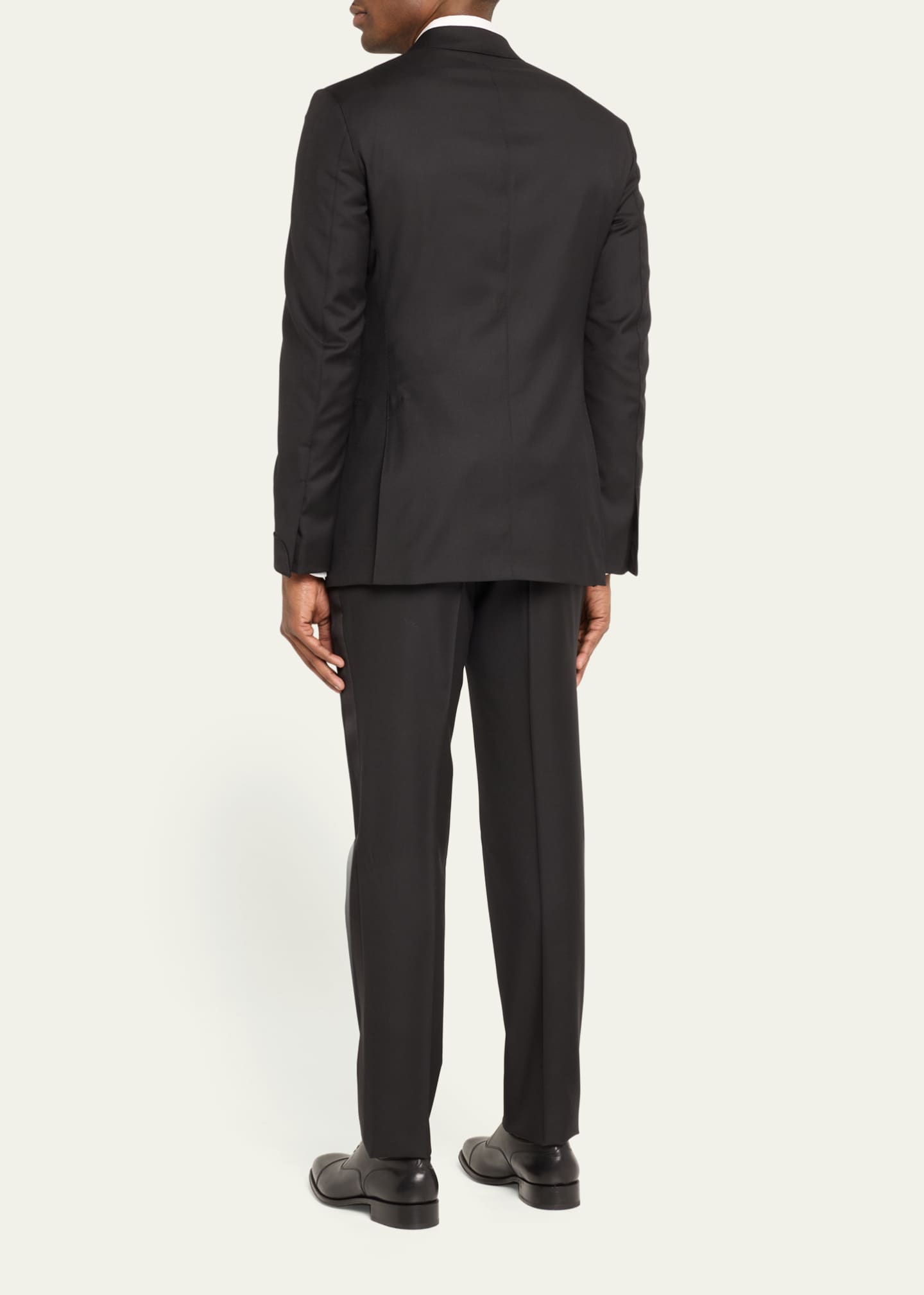 TOM FORD Men's Shelton Twill Peak Tuxedo Image 3 of 5