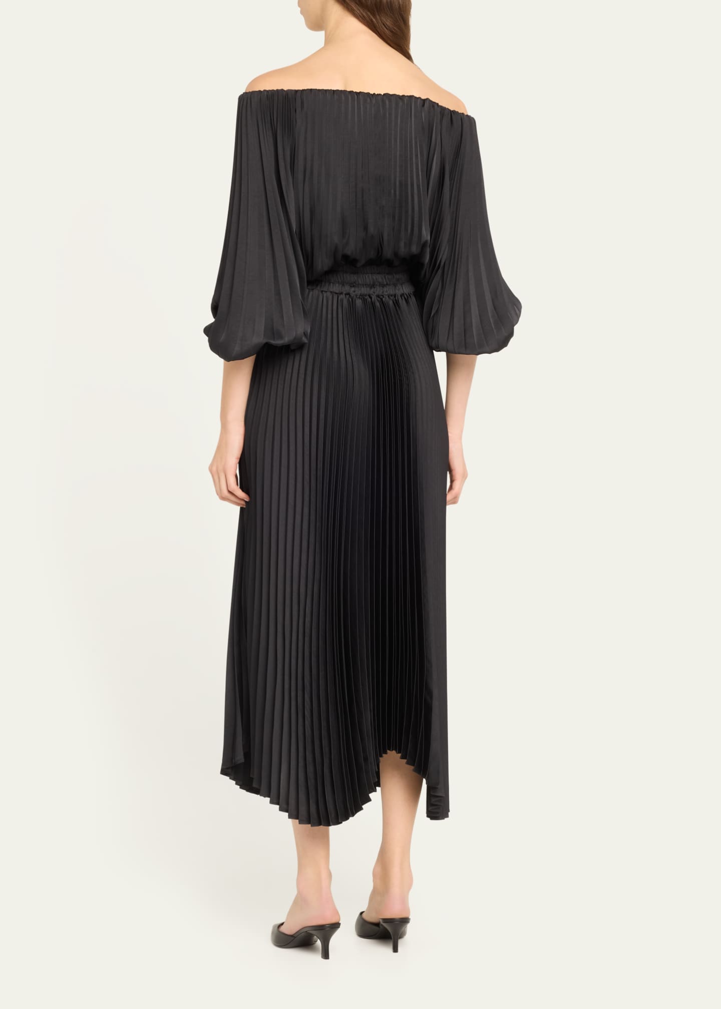 Alc sienna pleated dress top